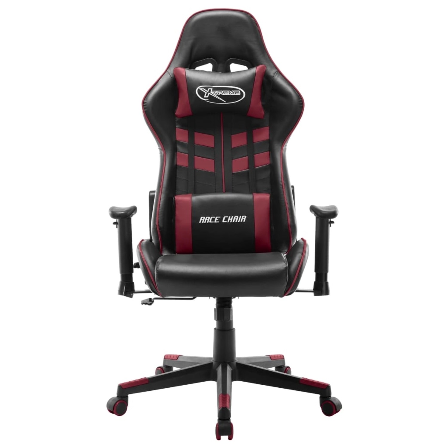 vidaXL Gaming-Stuhl Schwarz und Weinrot Kunstleder Modell 1 vidaXL Gaming-Stuhl Schwarz und Weinrot Kunstleder Modell 1 von VIDAXL