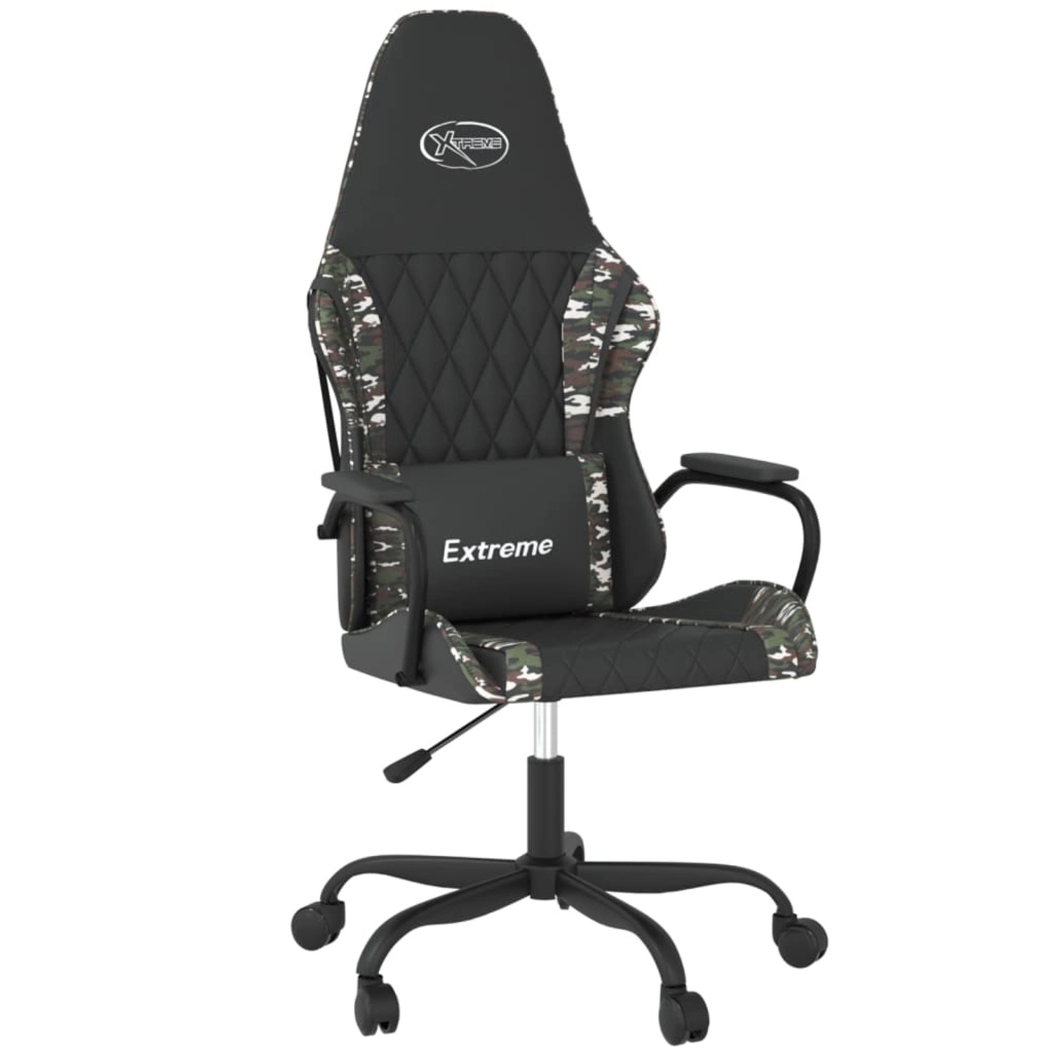 vidaXL Gaming-Stuhl mit Massagefunktion Schwarz Tarnfarben Kunstleder Modell 2 vidaXL Gaming-Stuhl mit Massagefunktion Schwarz Tarnfarben Kunstleder Modell 2 von VIDAXL