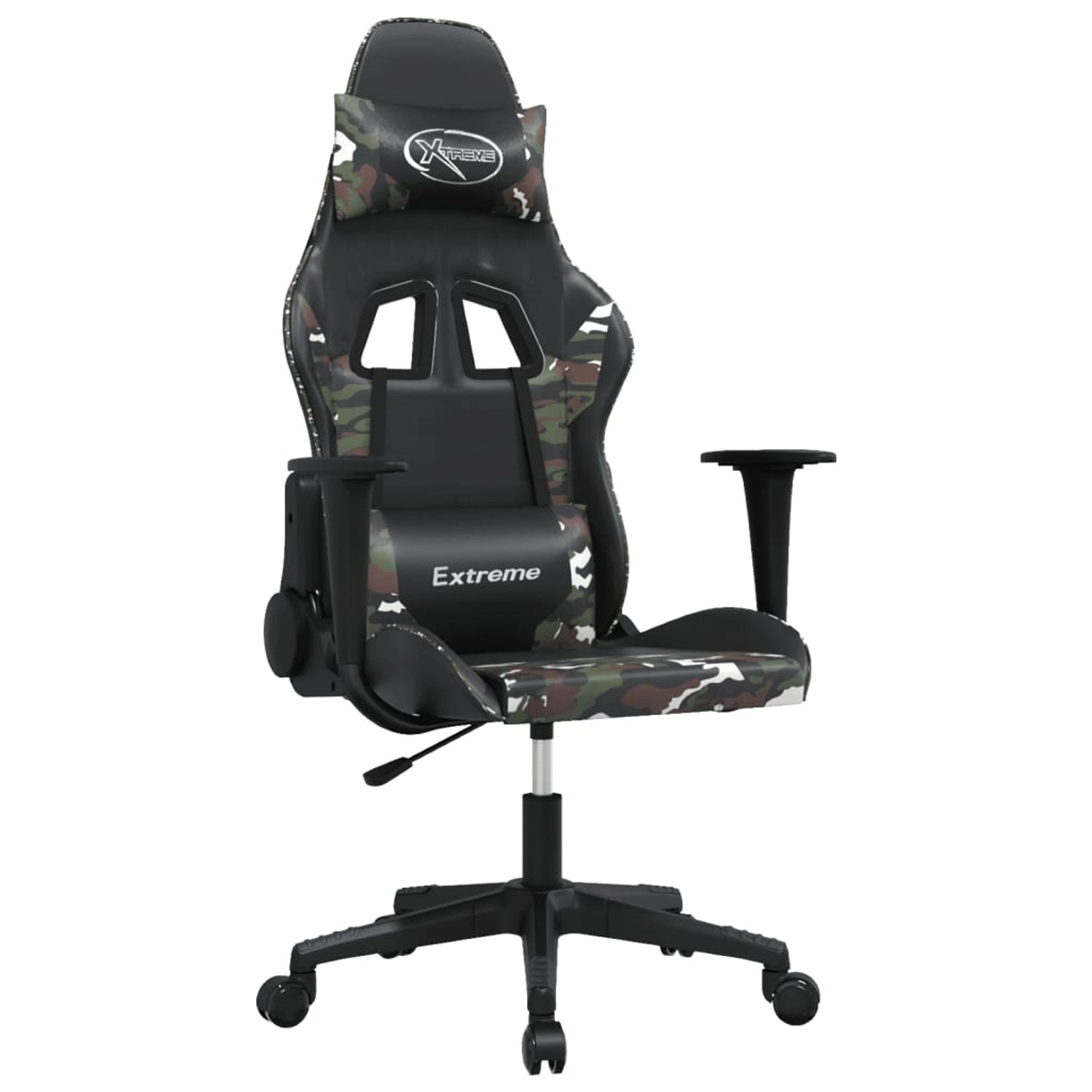 vidaXL Gaming-Stuhl mit Massagefunktion Schwarz Tarnfarben Kunstleder Modell 4 vidaXL Gaming-Stuhl mit Massagefunktion Schwarz Tarnfarben Kunstleder Modell 4 von VIDAXL