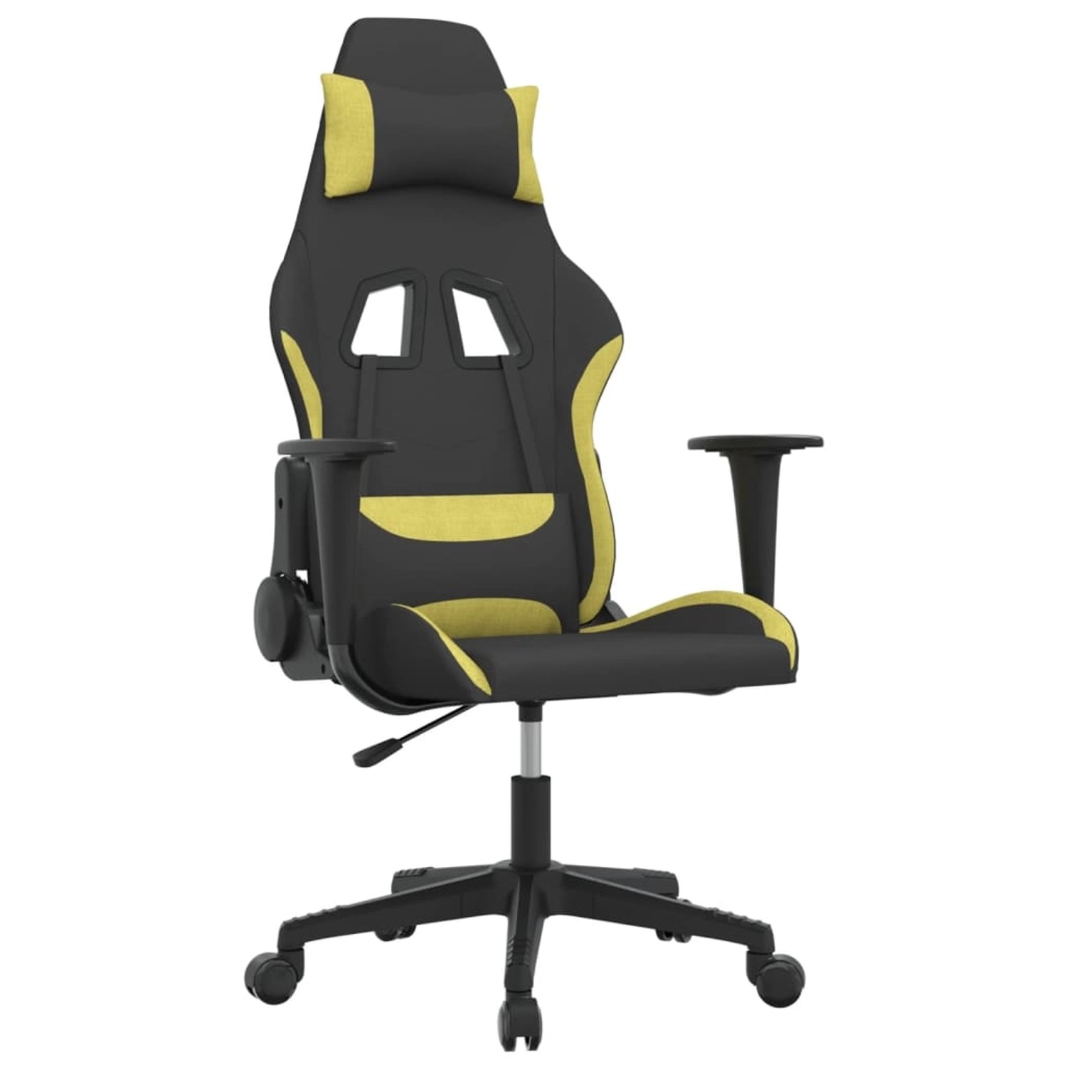 vidaXL Gaming-Stuhl mit Massagefunktion Schwarz und Hellgrau Stoff Modell 3 vidaXL Gaming-Stuhl mit Massagefunktion Schwarz und Hellgrau Stoff Modell 3 von VIDAXL