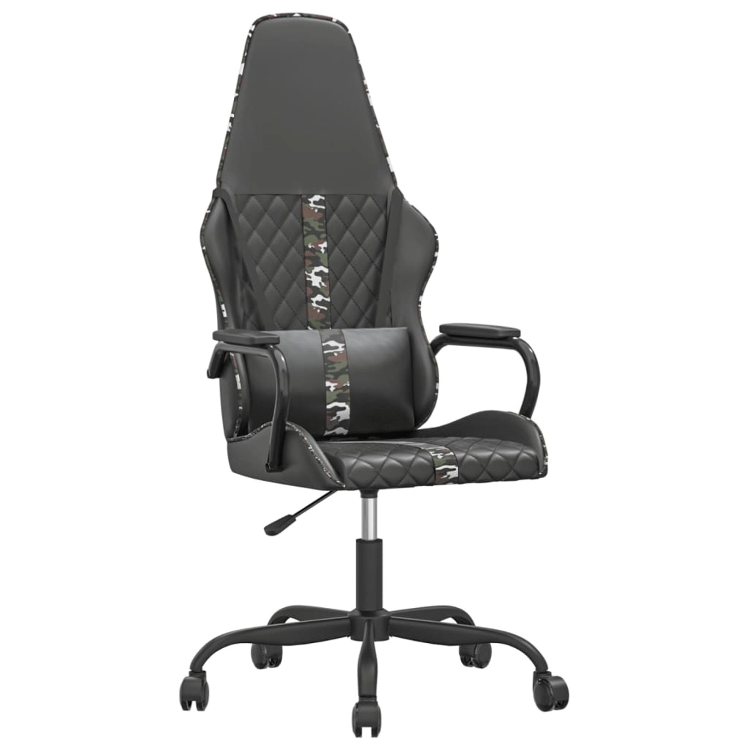 vidaXL Gaming-Stuhl mit Massagefunktion Tarnfarben Schwarz Kunstleder vidaXL Gaming-Stuhl mit Massagefunktion Tarnfarben Schwarz Kunstleder von VIDAXL