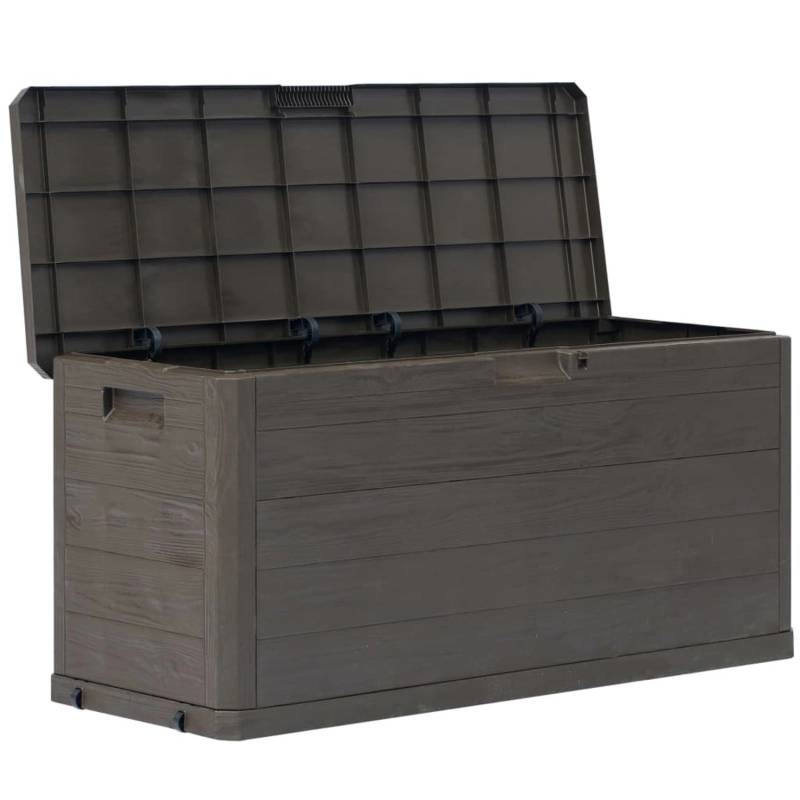 vidaXL Garten-Aufbewahrungsbox 280 L Braun von VIDAXL