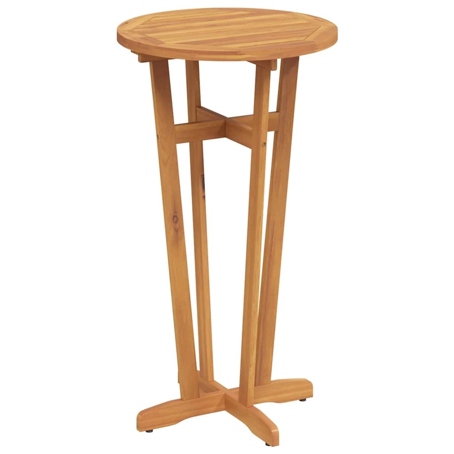vidaXL Garten-Bartisch Ø60x105 cm Massivholz Akazie 319698 vidaXL Garten-Bartisch Ø60x105 cm Massivholz Akazie 319698 von VIDAXL