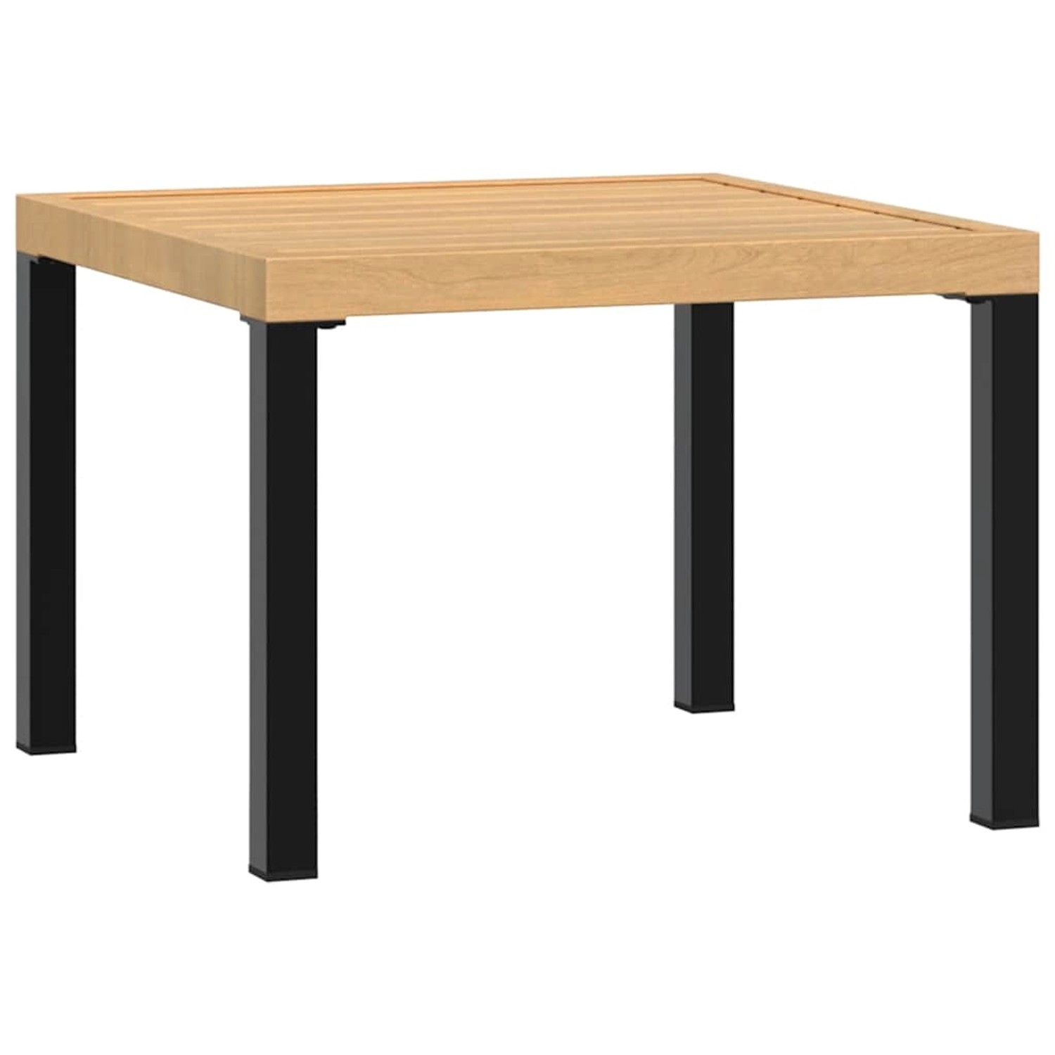 vidaXL Garten-Couchtisch 55x55x39,5 cm Pulverbeschichteter Stahl 4008568 von VIDAXL