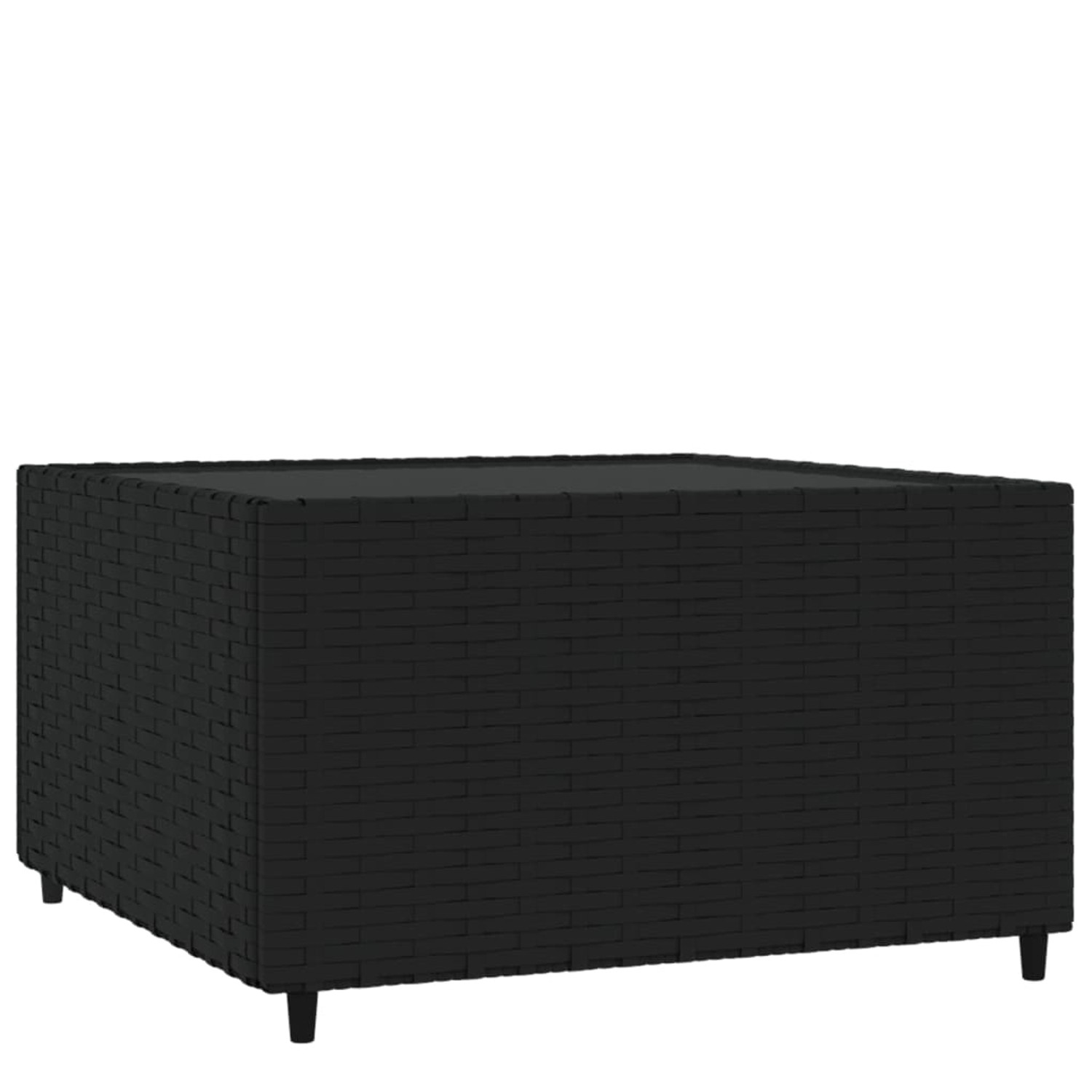 vidaXL Garten-Couchtisch Quadratisch Schwarz 50x50x30 cm Poly Rattan 319857 vidaXL Garten-Couchtisch Quadratisch Schwarz 50x50x30 cm Poly Rattan 319857 von VIDAXL