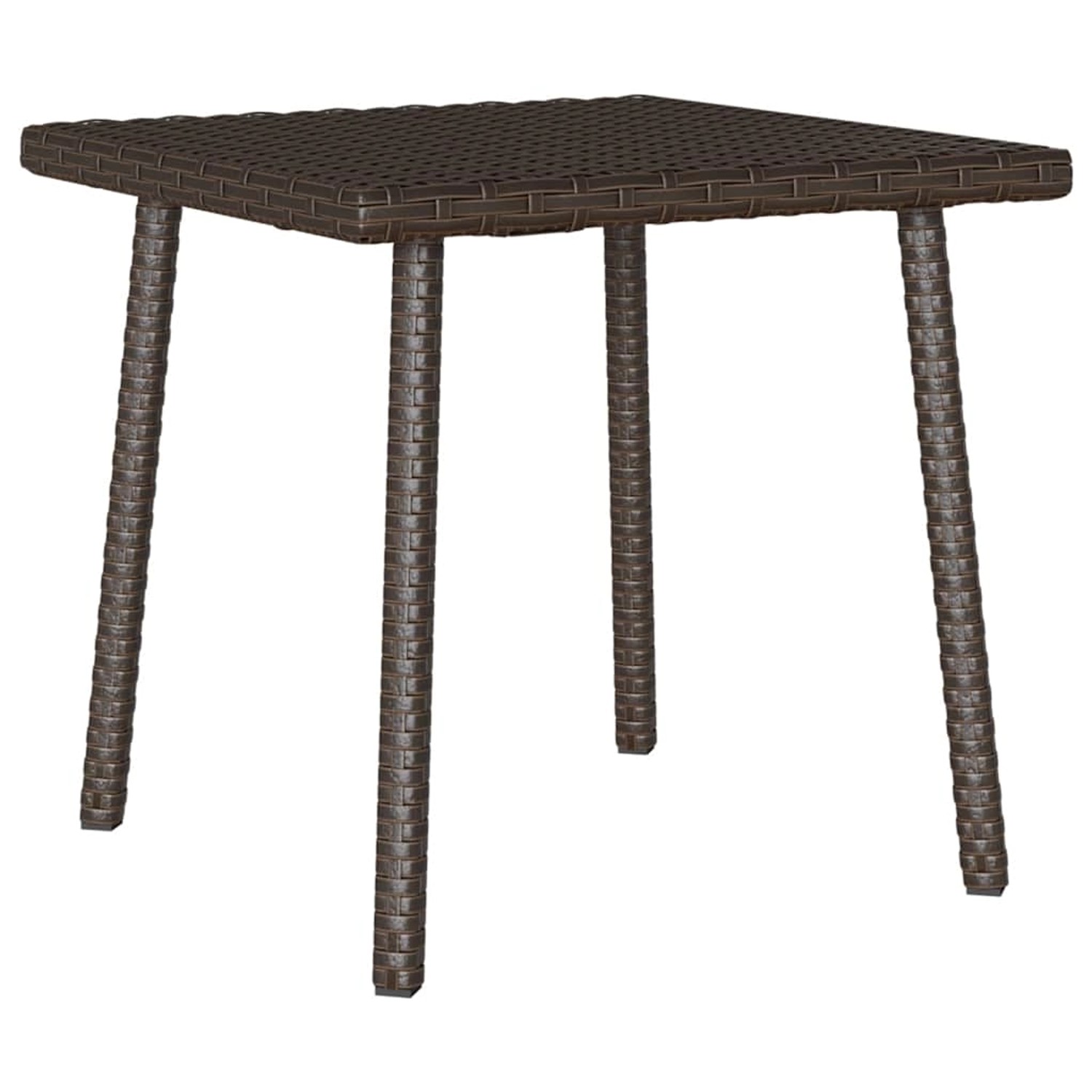 vidaXL Garten-Couchtisch Rechteckig Braun 40x40x37 cm Poly Rattan 4104046 vidaXL Garten-Couchtisch Rechteckig Braun 40x40x37 cm Poly Rattan 4104046 von VIDAXL
