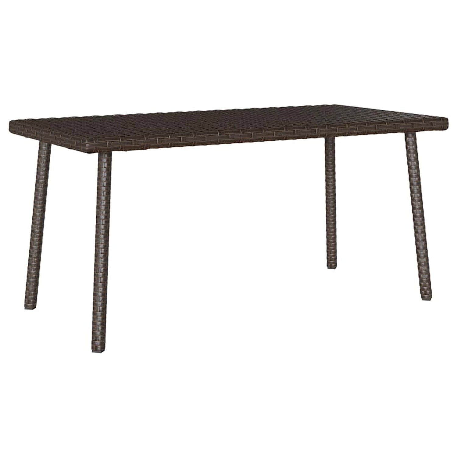 vidaXL Garten-Couchtisch Rechteckig Braun 80x40x37 cm Poly Rattan 4104056 vidaXL Garten-Couchtisch Rechteckig Braun 80x40x37 cm Poly Rattan 4104056 von VIDAXL