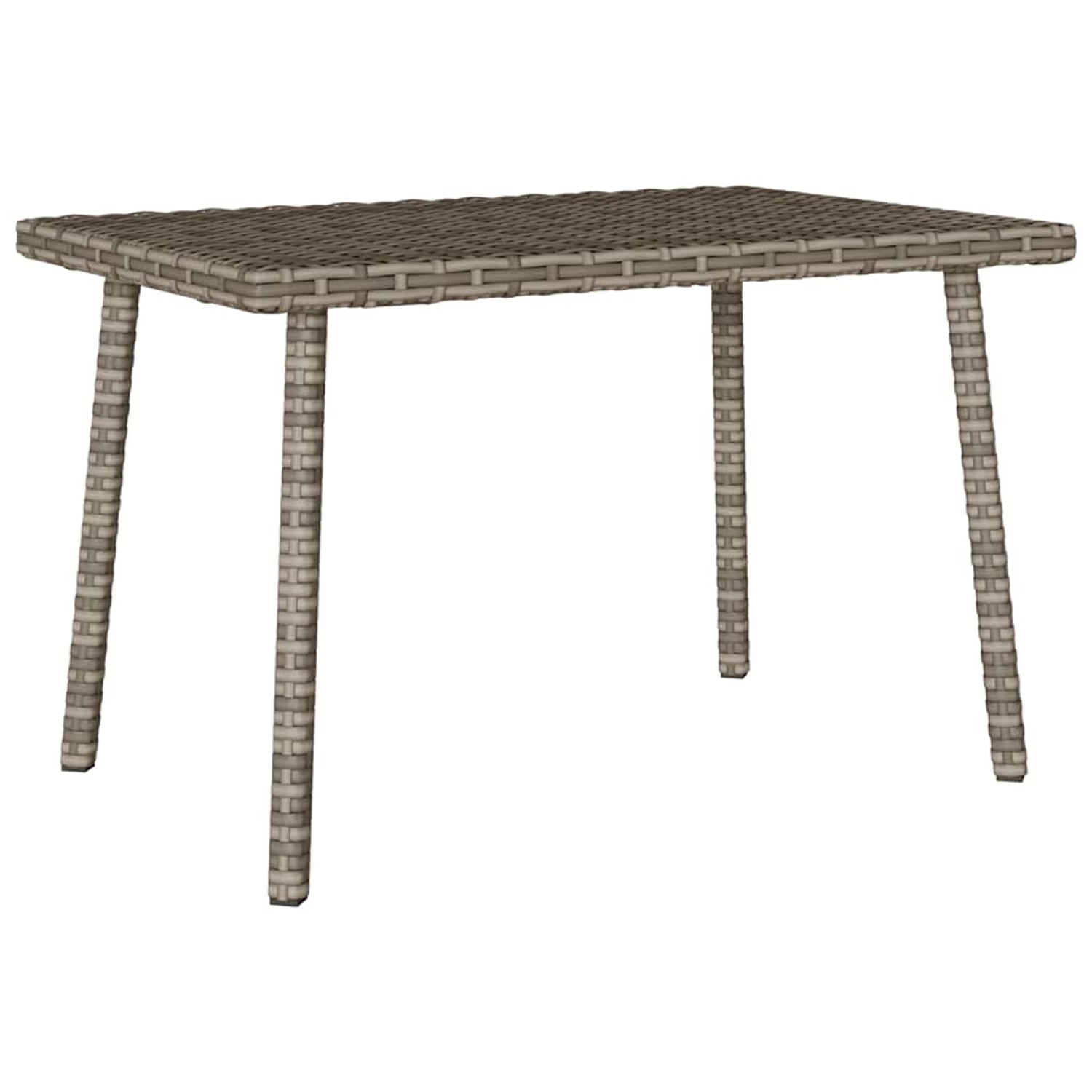 vidaXL Garten-Couchtisch Rechteckig Grau 60x40x37 cm Poly Rattan 4104052 vidaXL Garten-Couchtisch Rechteckig Grau 60x40x37 cm Poly Rattan 4104052 von VIDAXL