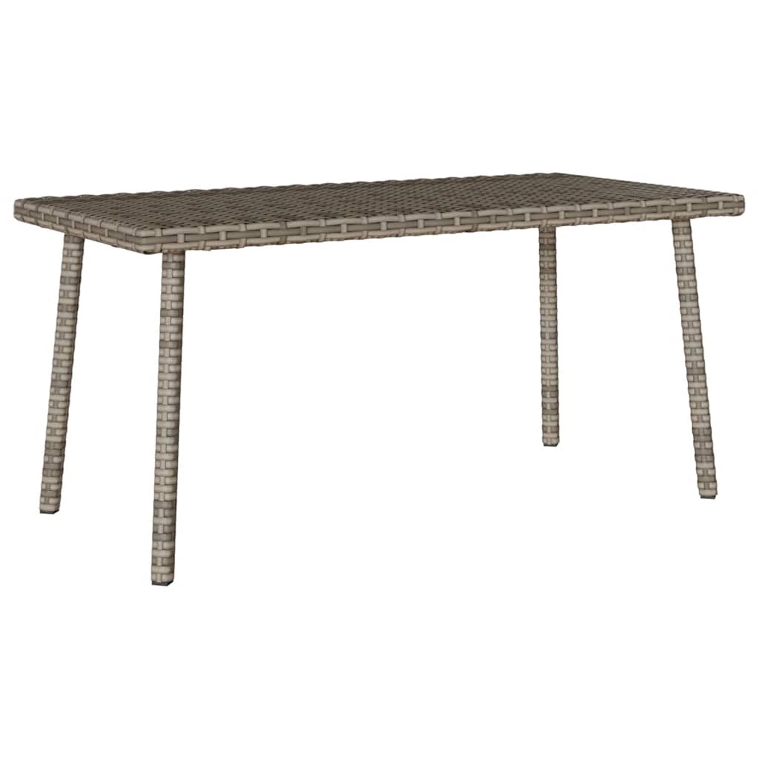 vidaXL Garten-Couchtisch Rechteckig Grau 80x40x37 cm Poly Rattan 4104057 vidaXL Garten-Couchtisch Rechteckig Grau 80x40x37 cm Poly Rattan 4104057 von VIDAXL