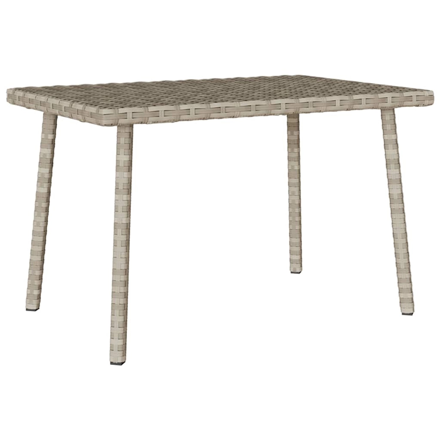 vidaXL Garten-Couchtisch Rechteckig Hellgrau 60x40x37 cm Poly Rattan 4104054 vidaXL Garten-Couchtisch Rechteckig Hellgrau 60x40x37 cm Poly Rattan 4104054 von VIDAXL