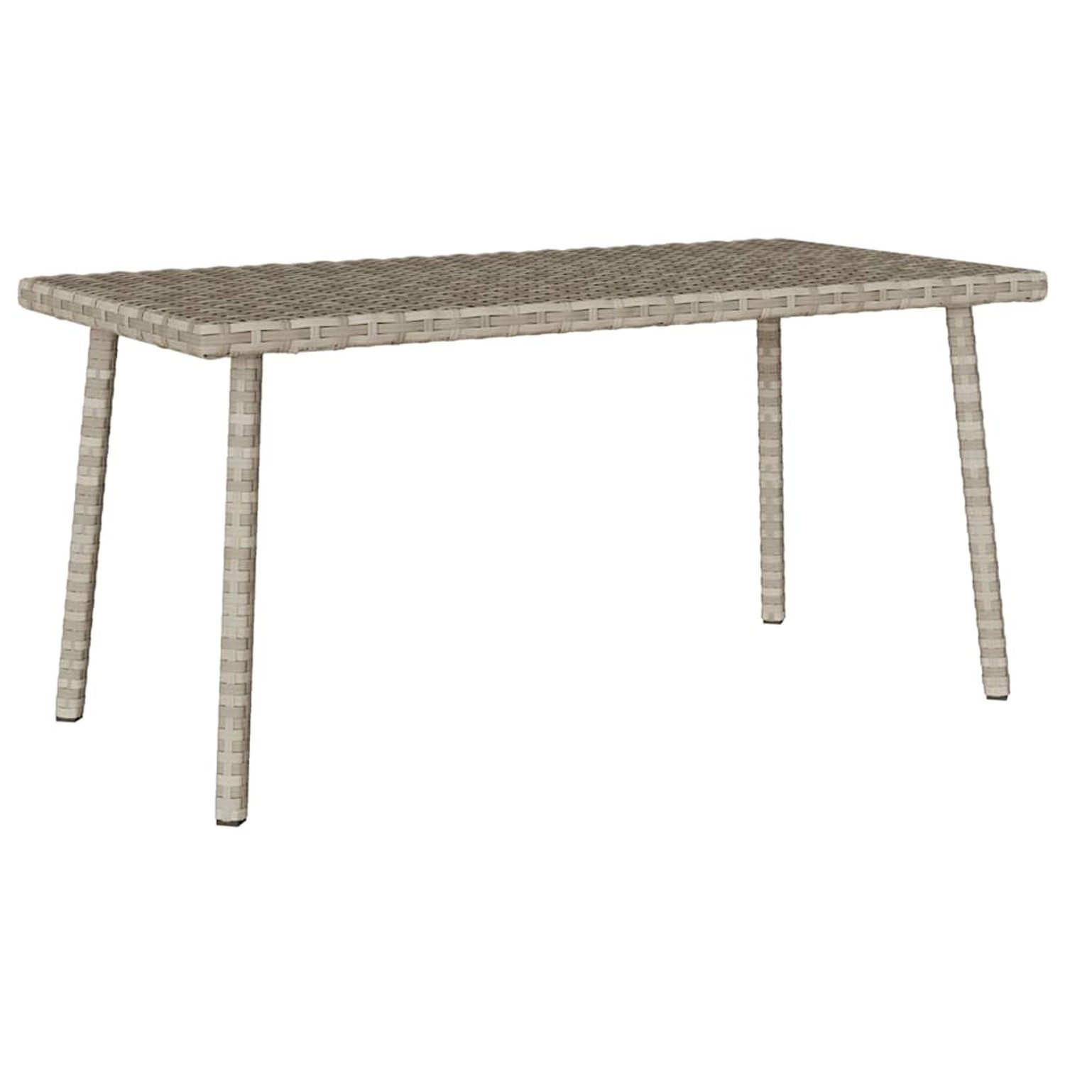 vidaXL Garten-Couchtisch Rechteckig Hellgrau 80x40x37 cm Poly Rattan 4104059 vidaXL Garten-Couchtisch Rechteckig Hellgrau 80x40x37 cm Poly Rattan 4104059 von VIDAXL