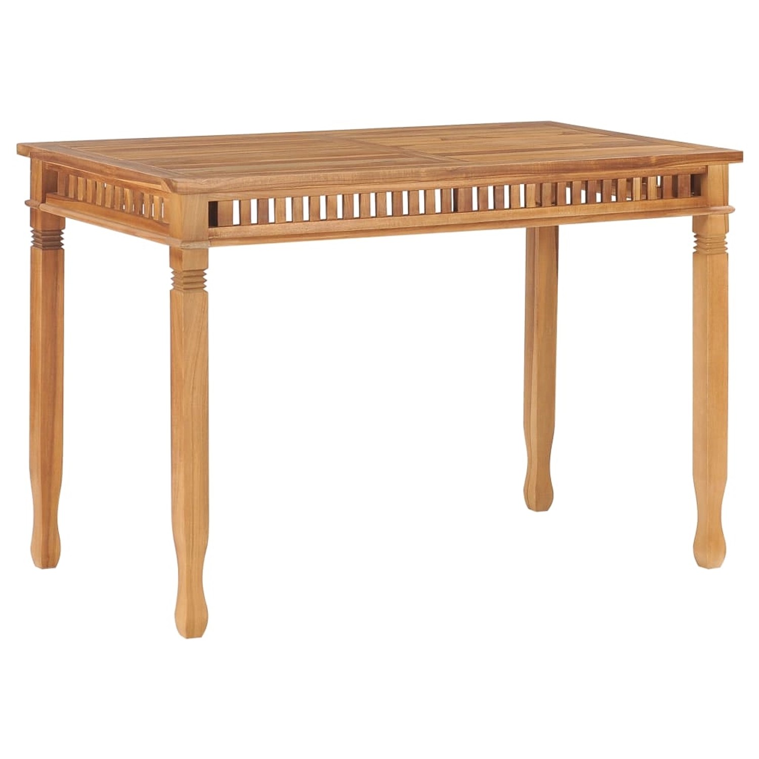 vidaXL Garten-Esstisch 110x65x80 cm Massivholz Teak 49385 vidaXL Garten-Esstisch 110x65x80 cm Massivholz Teak 49385 von VIDAXL