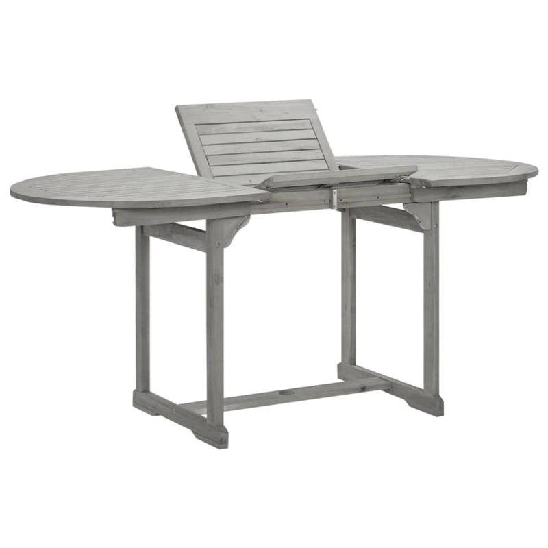 vidaXL Garten-Esstisch 170x80x75 cm Massivholz Akazie 316574 von VIDAXL