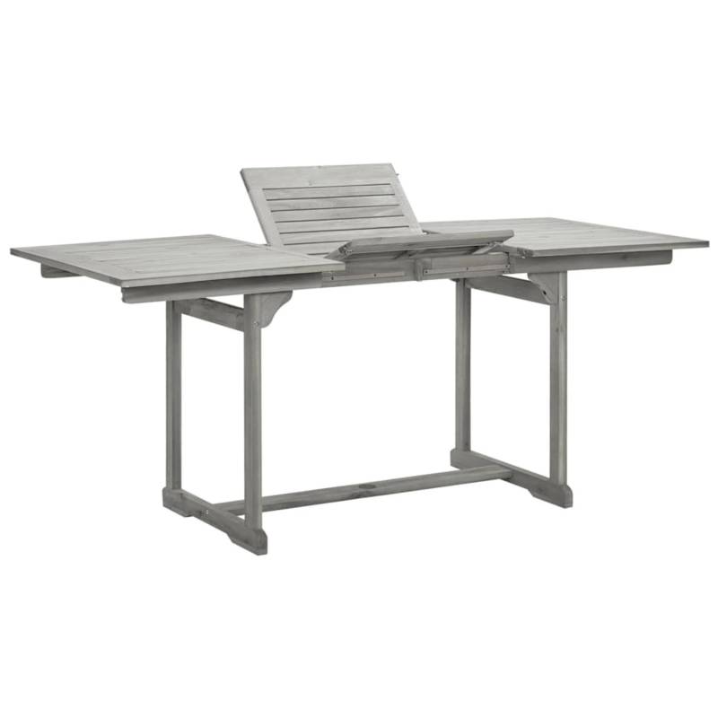 vidaXL Garten-Esstisch 170x80x75 cm Massivholz Akazie 316575 von VIDAXL