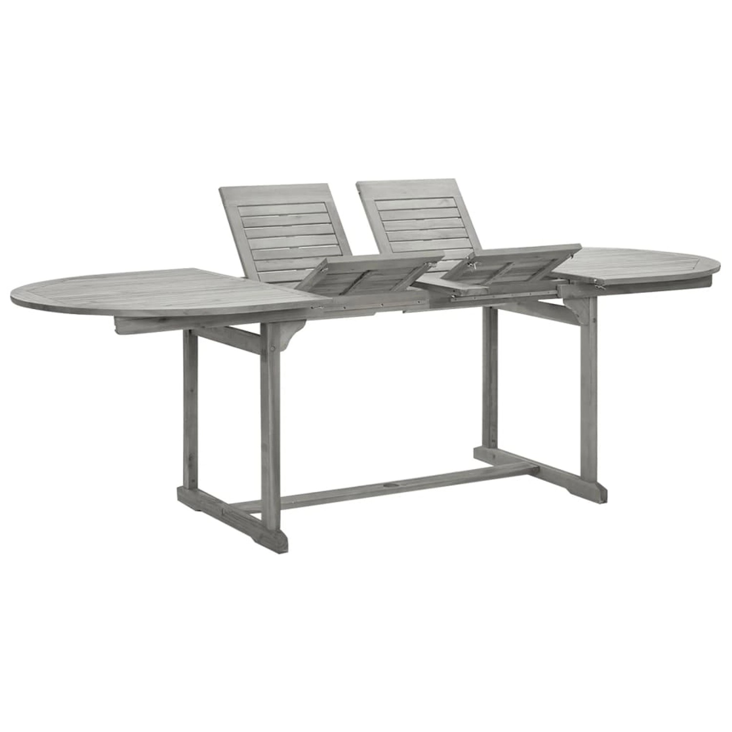 vidaXL Garten-Esstisch 240x100x75 cm Massivholz Akazie 316572 von VIDAXL