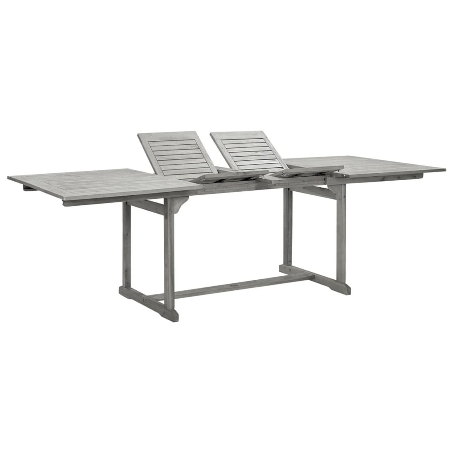 vidaXL Garten-Esstisch 240x100x75 cm Massivholz Akazie 316573 von VIDAXL