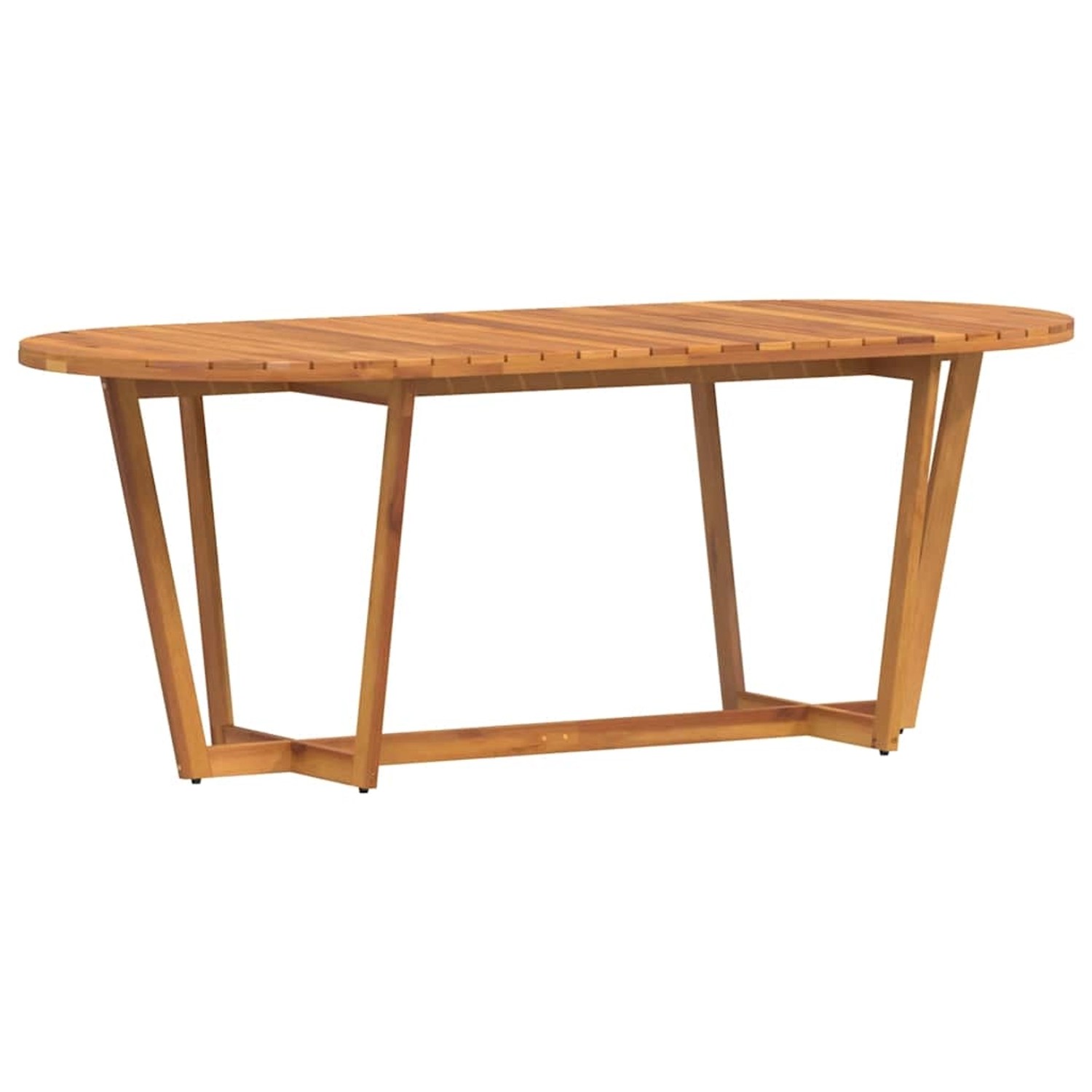 vidaXL Garten-Esstisch Oval 200x90x75 cm Massivholz Akazie 4108137 vidaXL Garten-Esstisch Oval 200x90x75 cm Massivholz Akazie 4108137 von VIDAXL