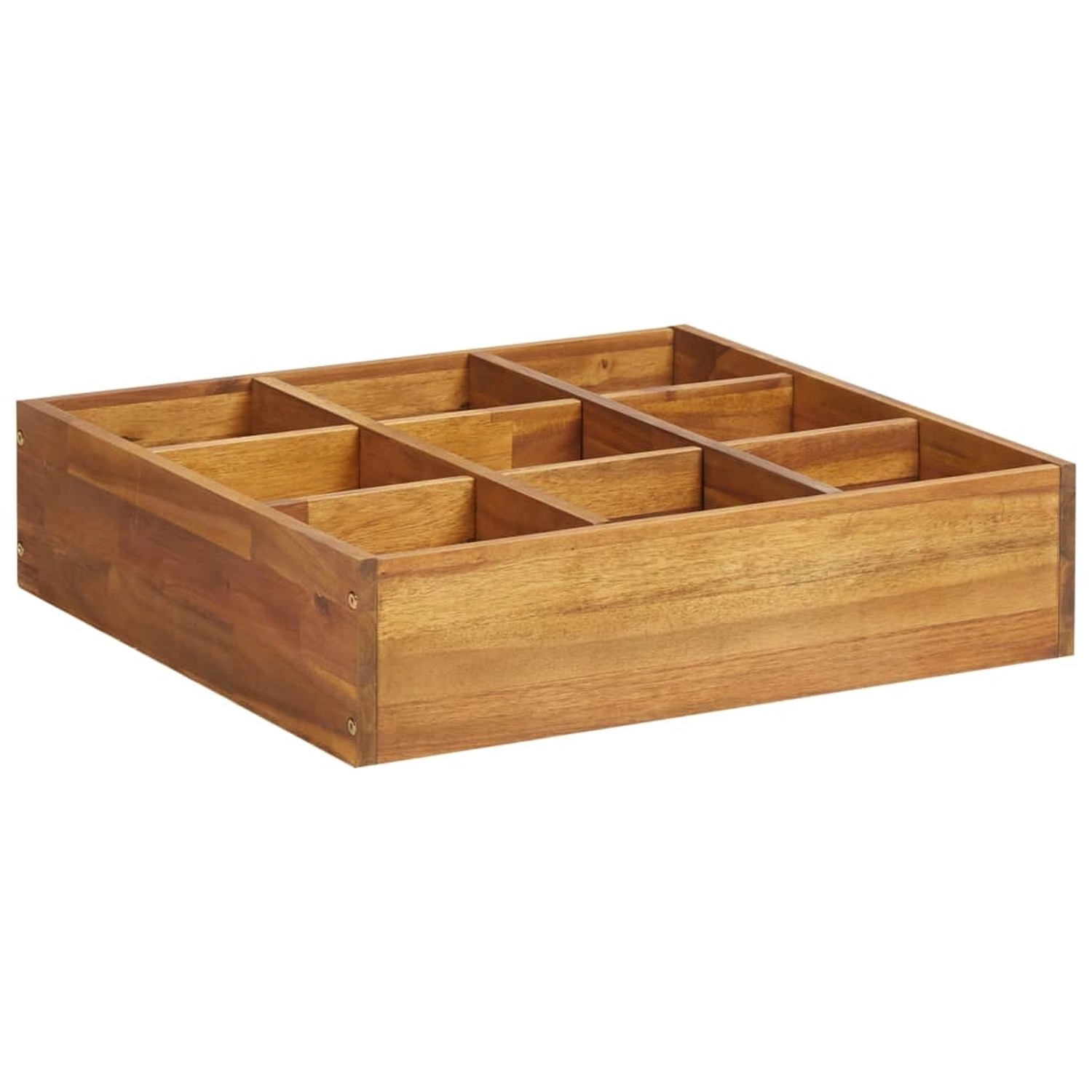vidaXL Garten-Hochbeet für Kräuter Massivholz Akazie 60 x 60 x 15 cm 661332 vidaXL Garten-Hochbeet für Kräuter Massivholz Akazie 60 x 60 x 15 cm 661332 von VIDAXL