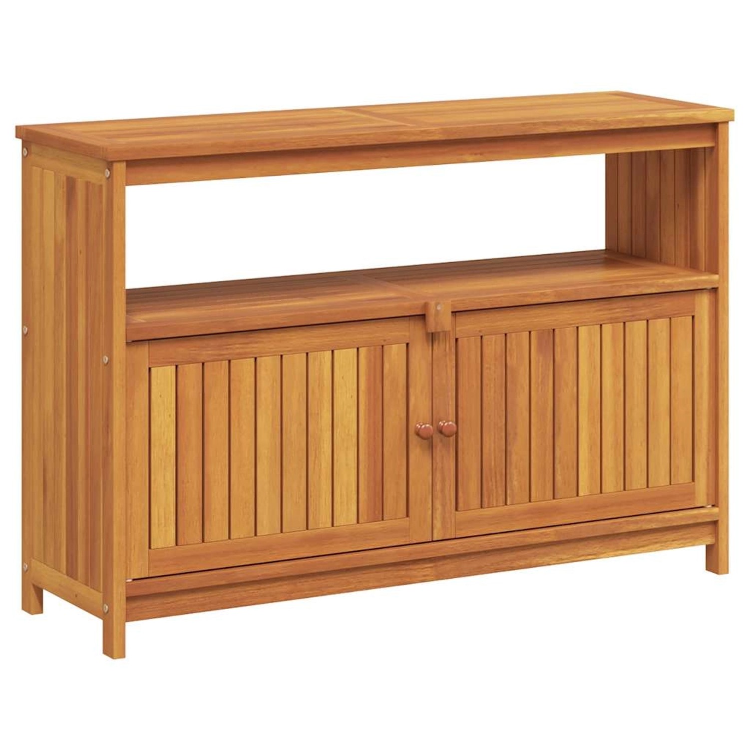 vidaXL Garten-Konsolentisch 110x35x75 cm Massivholz Akazie 319697 vidaXL Garten-Konsolentisch 110x35x75 cm Massivholz Akazie 319697 von VIDAXL
