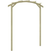 vidaXL Garten-Pergola Kiefernholz Imprägniert 180x210x40 cm vidaXL Garten-Pergola Kiefernholz Imprägniert 180x210x40 cm von VIDAXL