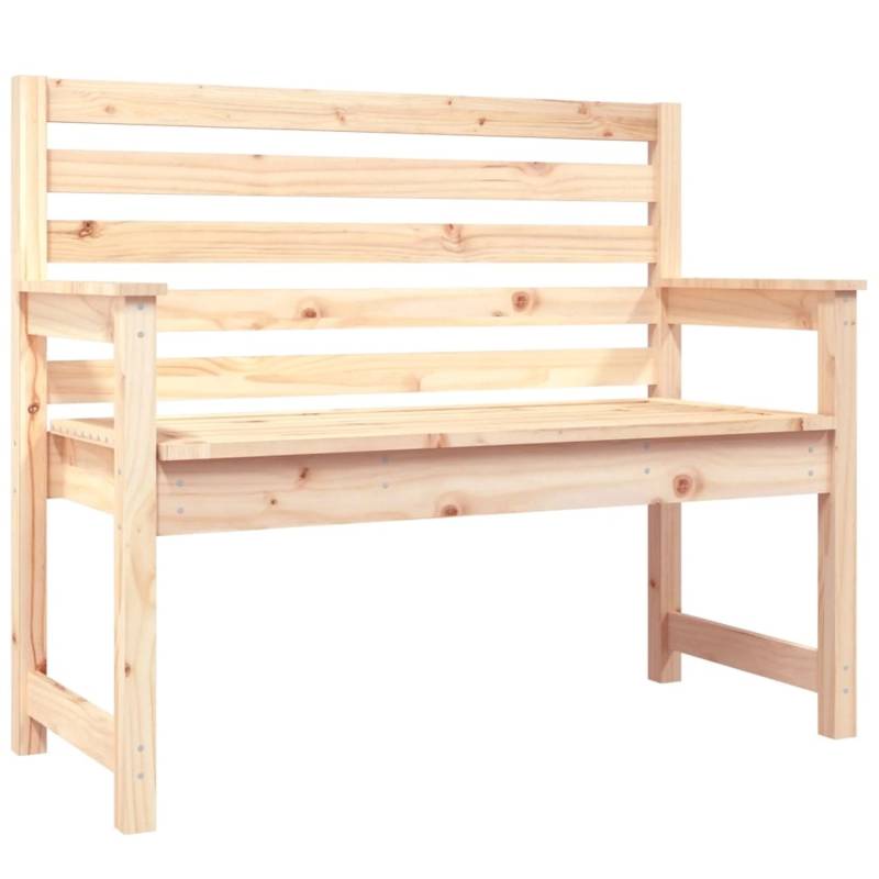 VidaXL Gartenbank 109x48x91,5 cm Massivholz Kiefer von VIDAXL