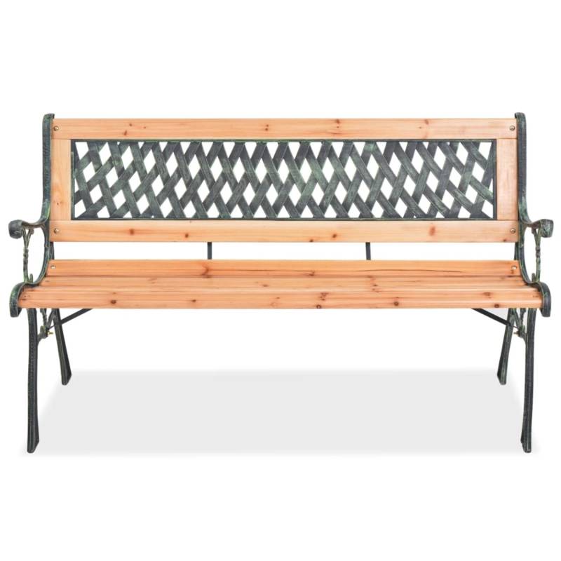 VidaXL Gartenbank 122 cm Holz von VIDAXL