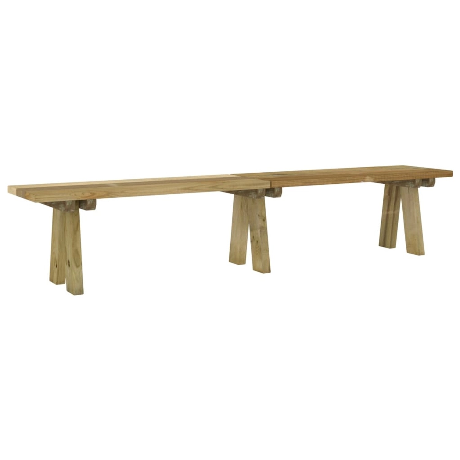 vidaXL Gartenbank 220 cm Massivholz Kiefer Imprägniert 318175 vidaXL Gartenbank 220 cm Massivholz Kiefer Imprägniert 318175 von VIDAXL