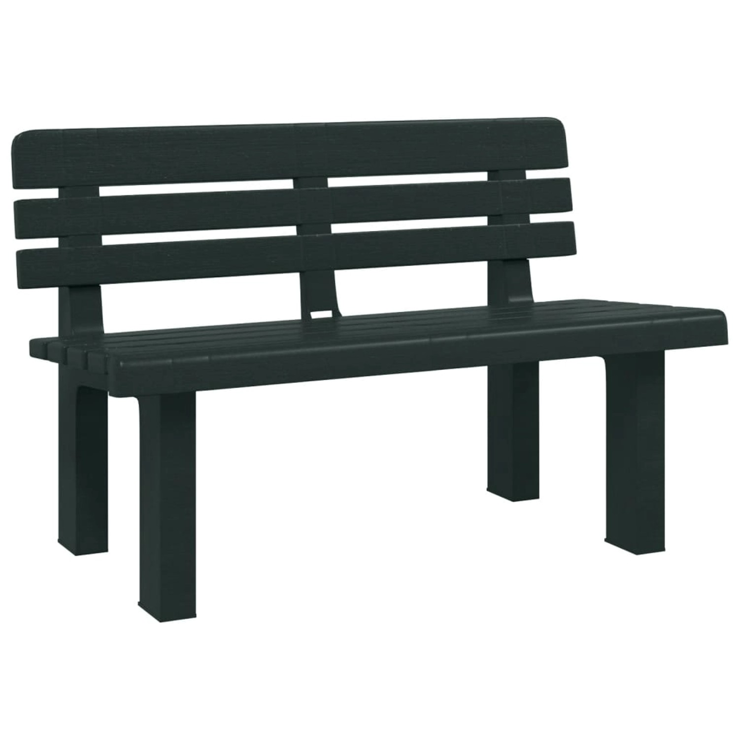 vidaXL Gartenbank Grün 110x52x71 cm Polypropylen 4009381 vidaXL Gartenbank Grün 110x52x71 cm Polypropylen 4009381 von VIDAXL