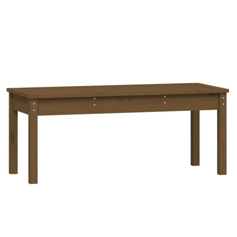 VidaXL Gartenbank Honigbraun 109x44x45 cm Massivholz Kiefer von VIDAXL