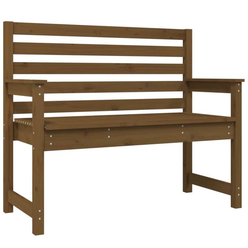 VidaXL Gartenbank Honigbraun 109x48x91,5 cm Massivholz Kiefer von VIDAXL