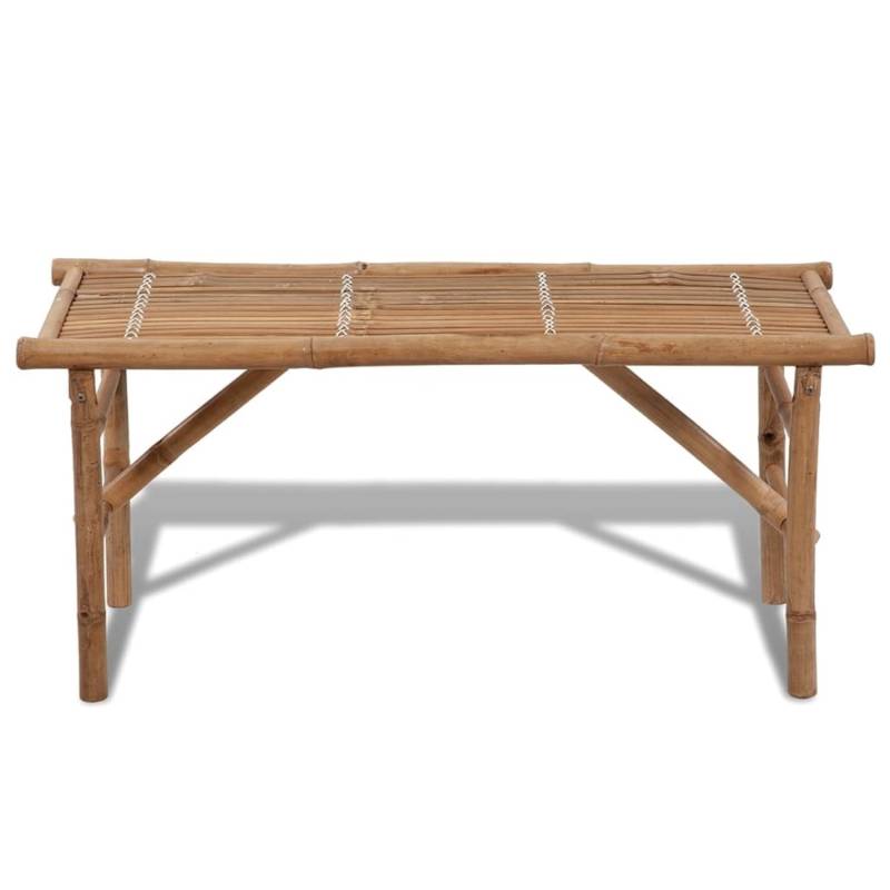 VidaXL Gartenbank Klappbar 118 cm Bambus von VIDAXL