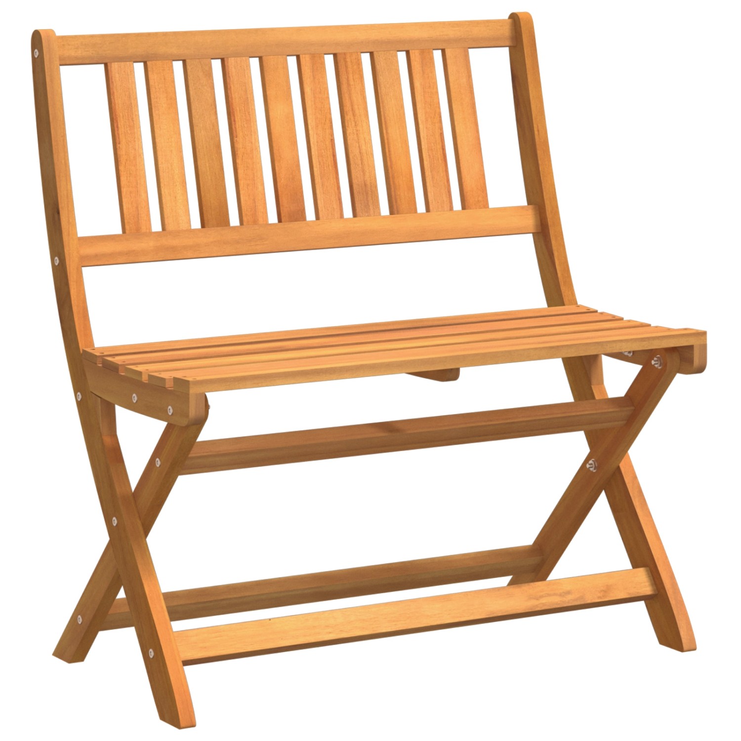 vidaXL Gartenbank Klappbar 80x46x85 cm Massivholz Akazie 4105496 vidaXL Gartenbank Klappbar 80x46x85 cm Massivholz Akazie 4105496 von VIDAXL