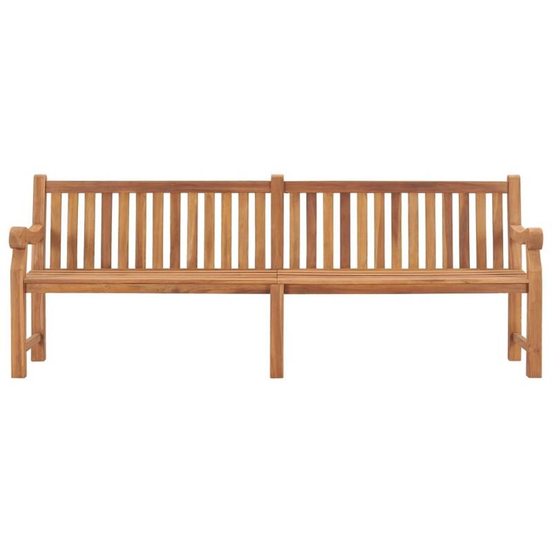 vidaXL Gartenbank Massivholz Teak 228 cm vidaXL Gartenbank Massivholz Teak 228 cm von VIDAXL