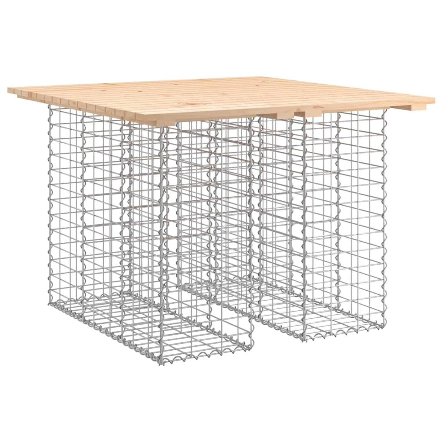 VidaXL Gartenbank aus Gabionen Massivholz Kiefer 100x102x72 cm VidaXL Gartenbank aus Gabionen Massivholz Kiefer 100x102x72 cm von VIDAXL