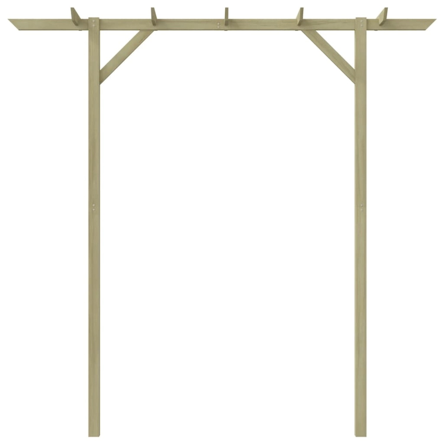 vidaXL Gartenpergola 200x40x205 cm Holz vidaXL Gartenpergola 200x40x205 cm Holz von VIDAXL
