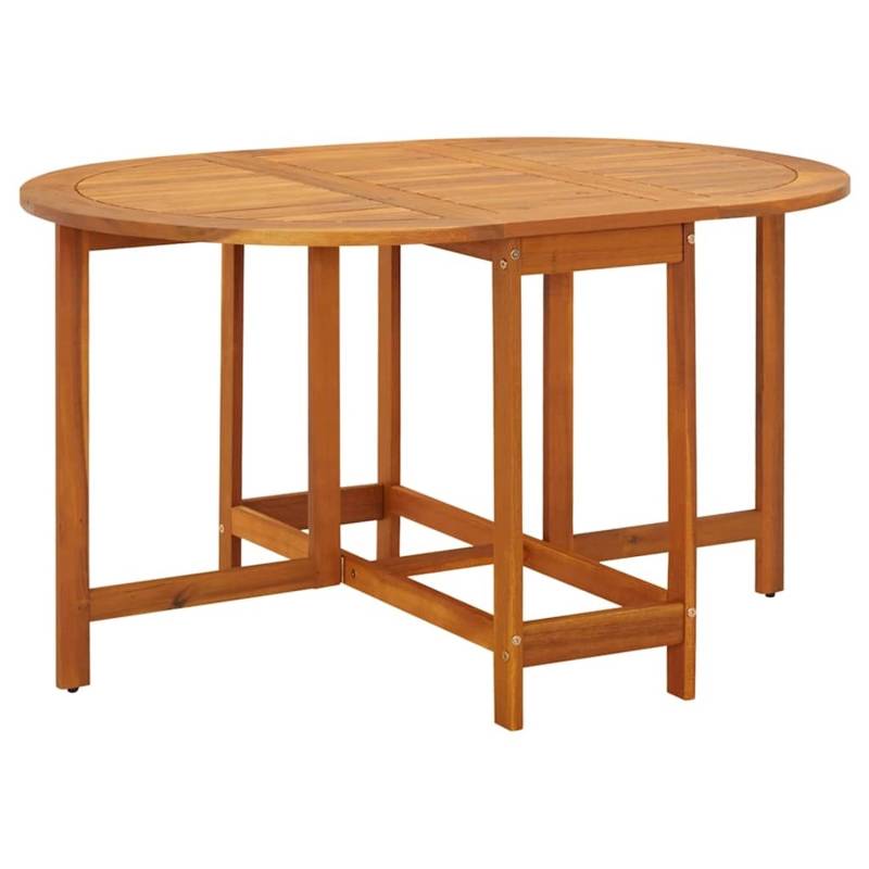 vidaXL Gartentisch 130x90x72 cm Massivholz Akazie 42659 von VIDAXL
