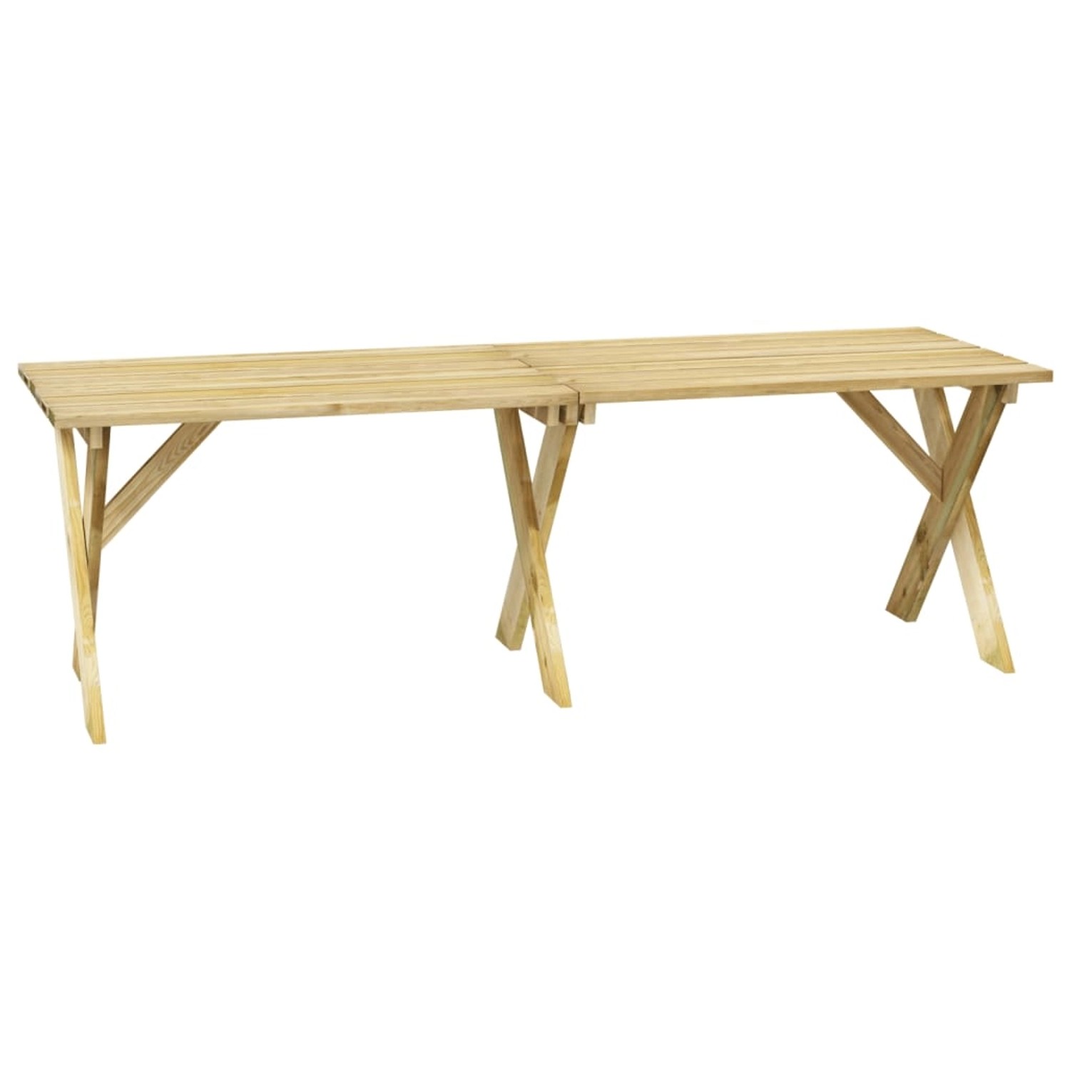 vidaXL Gartentisch 220x73x70 cm Kiefernholz Imprägniert 318426 vidaXL Gartentisch 220x73x70 cm Kiefernholz Imprägniert 318426 von VIDAXL