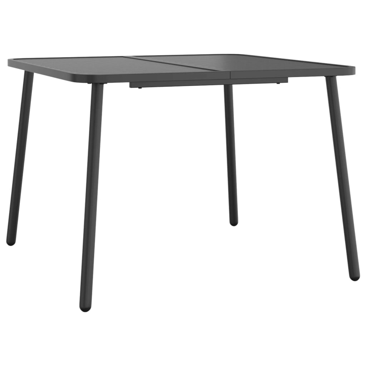 vidaXL Gartentisch Anthrazit 100x100x71 cm Stahl 362738 vidaXL Gartentisch Anthrazit 100x100x71 cm Stahl 362738 von VIDAXL