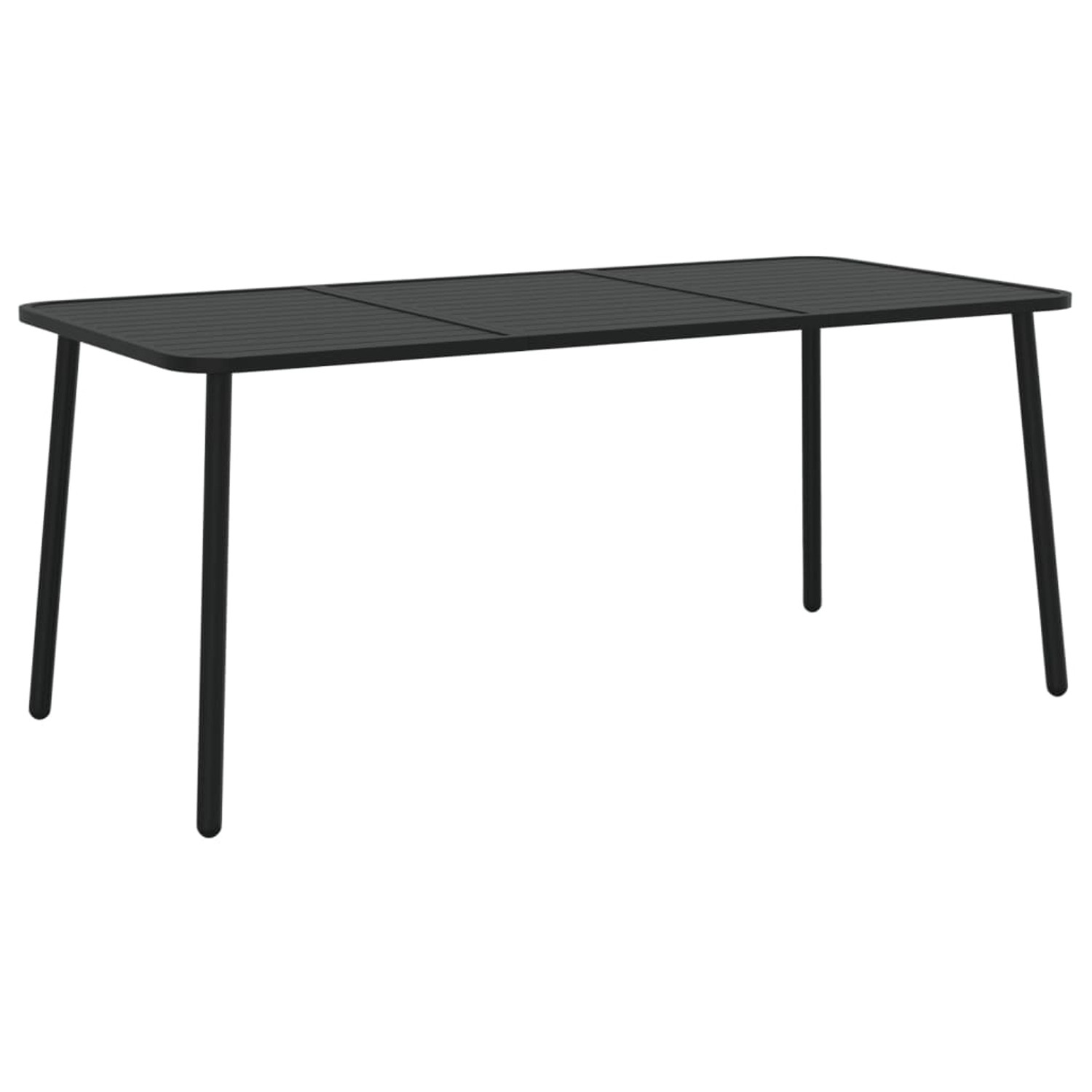 vidaXL Gartentisch Anthrazit 165x80x71 cm Stahl 362740 vidaXL Gartentisch Anthrazit 165x80x71 cm Stahl 362740 von VIDAXL