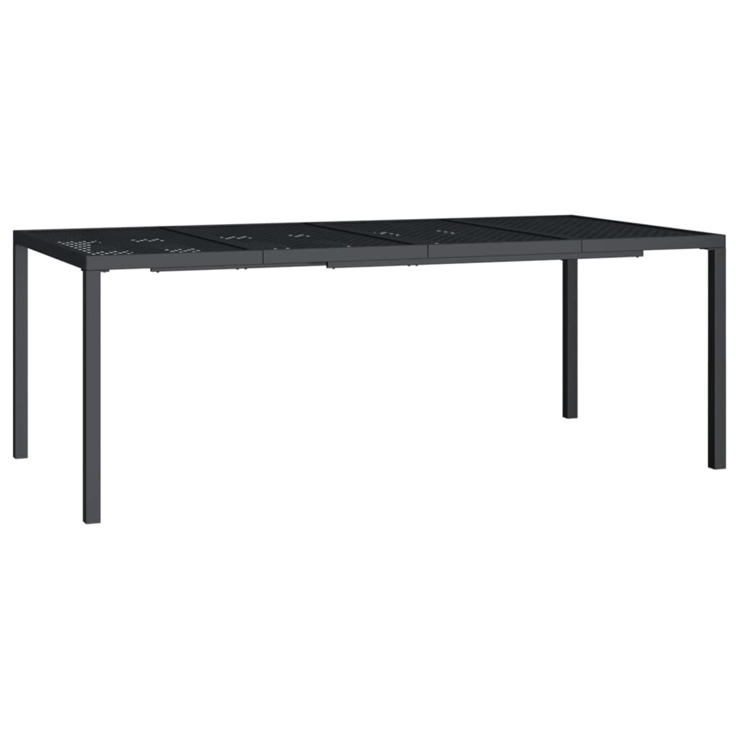 vidaXL Gartentisch Anthrazit 200x100x72 cm Stahl 362747 vidaXL Gartentisch Anthrazit 200x100x72 cm Stahl 362747 von VIDAXL