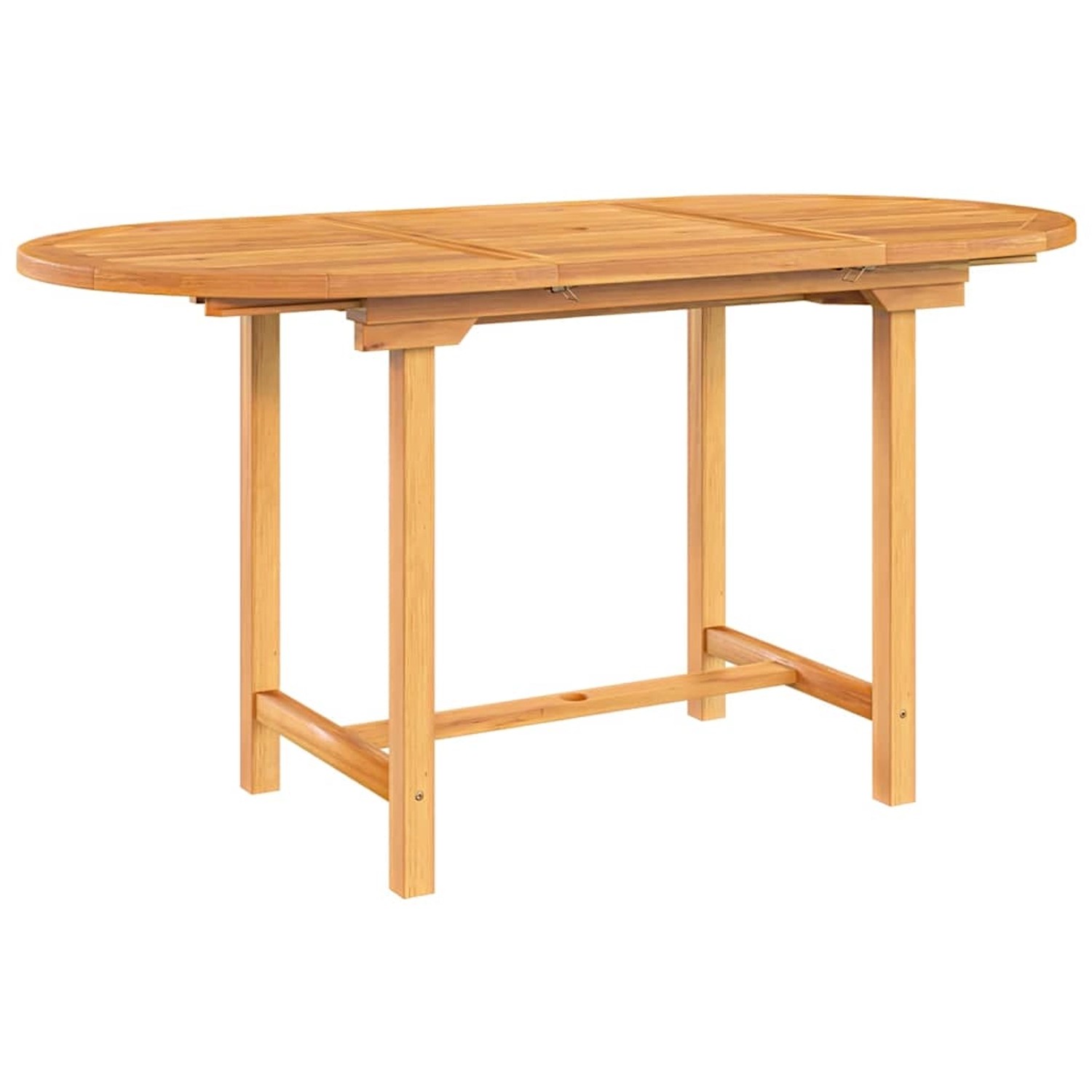 vidaXL Gartentisch Ausziehbar 110-160x80x75 cm Massivholz Teak 363486 vidaXL Gartentisch Ausziehbar 110-160x80x75 cm Massivholz Teak 363486 von VIDAXL