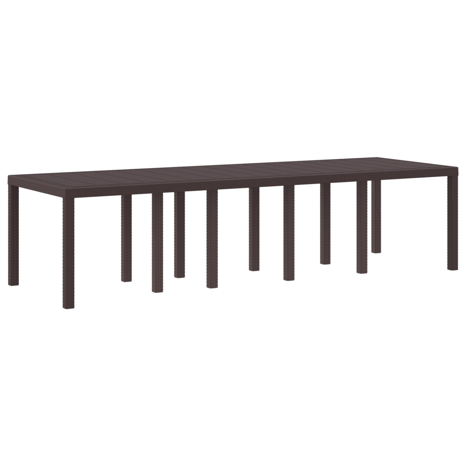 vidaXL Gartentisch Braun 300x100x73 cm Poly-Rattan 3378521 vidaXL Gartentisch Braun 300x100x73 cm Poly-Rattan 3378521 von VIDAXL