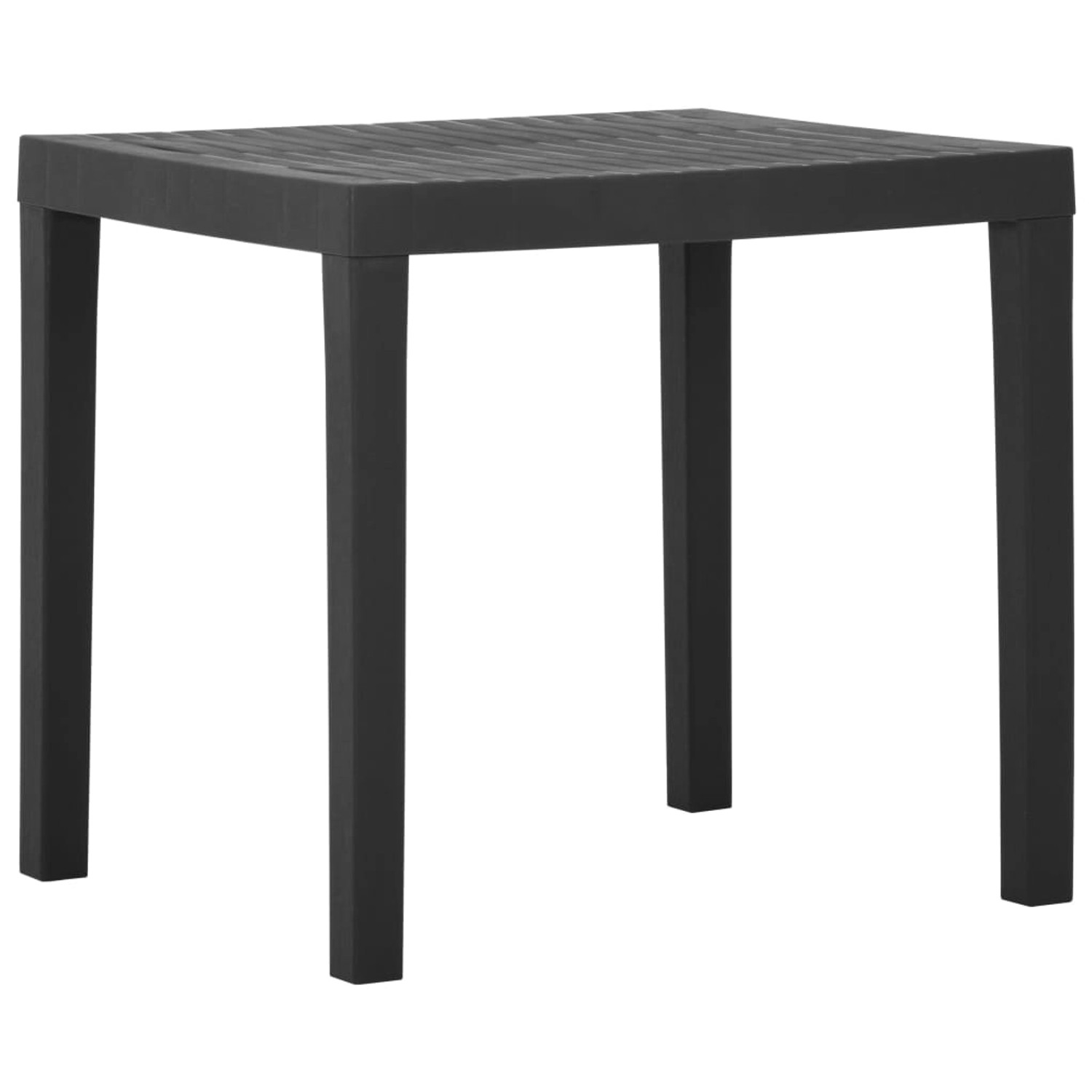vidaXL Gartentisch Grau 79x65x72 cm Kunststoff 315843 vidaXL Gartentisch Grau 79x65x72 cm Kunststoff 315843 von VIDAXL