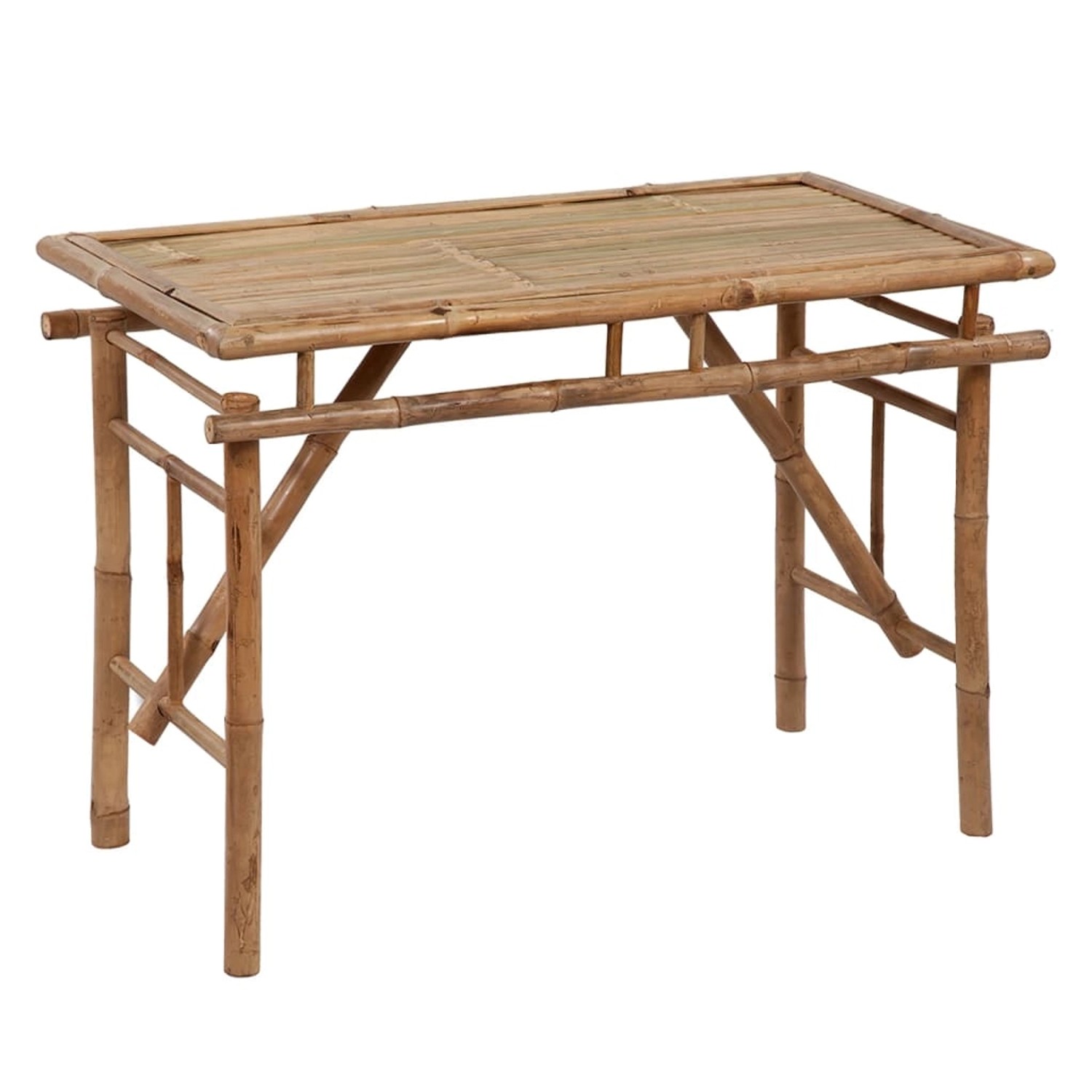 vidaXL Gartentisch Klappbar 115x50x75 cm Bambus 341745 vidaXL Gartentisch Klappbar 115x50x75 cm Bambus 341745 von VIDAXL