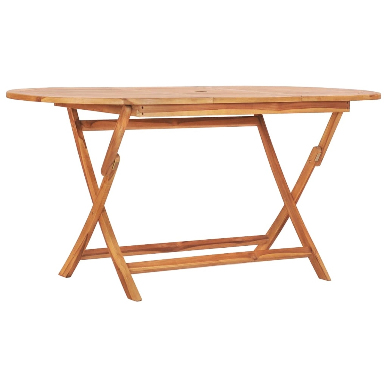 vidaXL Gartentisch Klappbar 160x80x75 cm Massivholz Teak 48998 vidaXL Gartentisch Klappbar 160x80x75 cm Massivholz Teak 48998 von VIDAXL