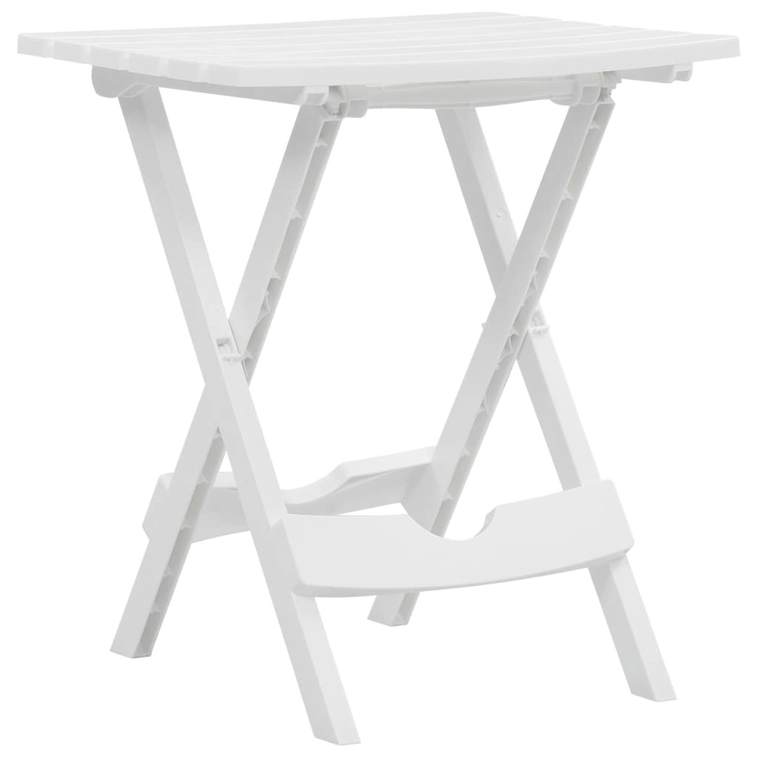 vidaXL Gartentisch Klappbar 44,5x38,5x50 cm Weiß 47690 vidaXL Gartentisch Klappbar 44,5x38,5x50 cm Weiß 47690 von VIDAXL