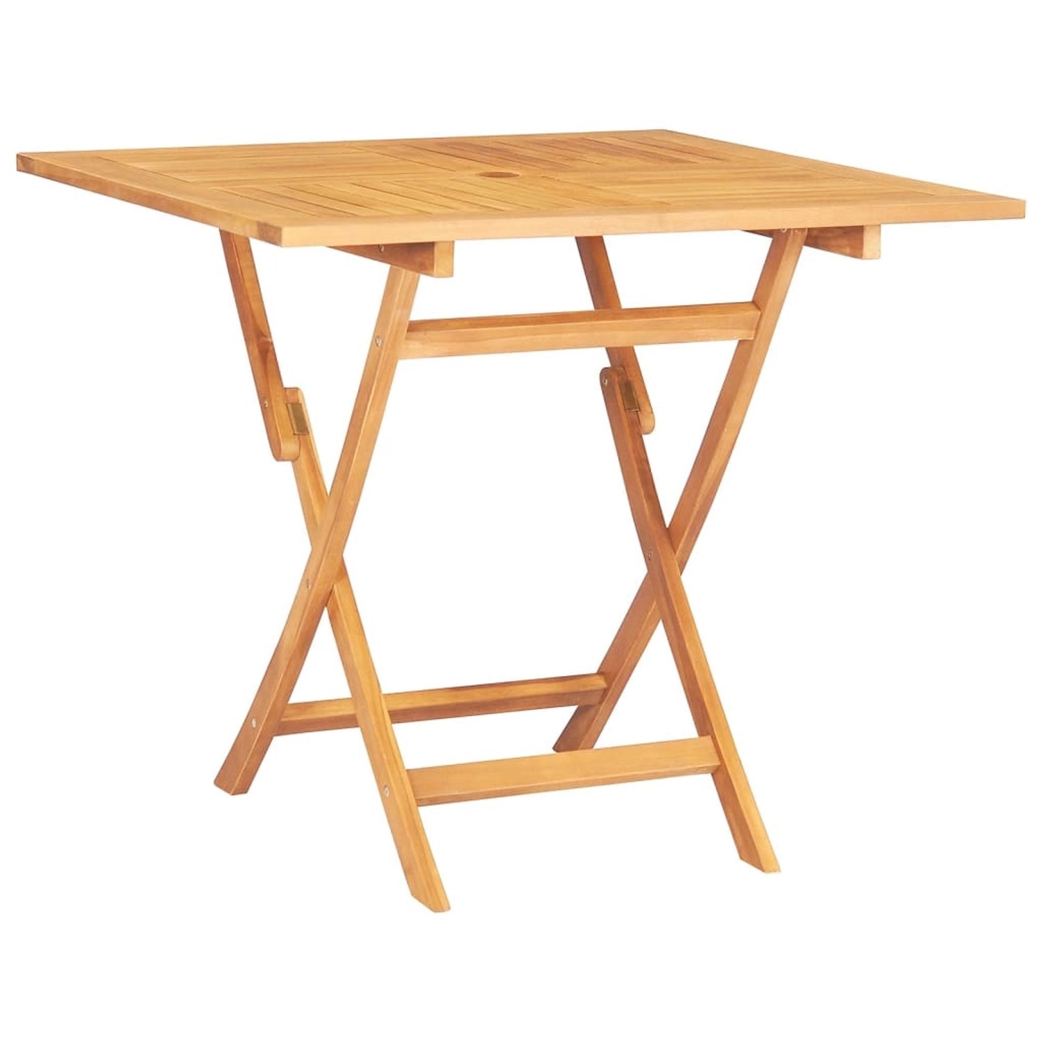 vidaXL Gartentisch Klappbar 85x85x76 cm Teak Massivholz 47419 vidaXL Gartentisch Klappbar 85x85x76 cm Teak Massivholz 47419 von VIDAXL