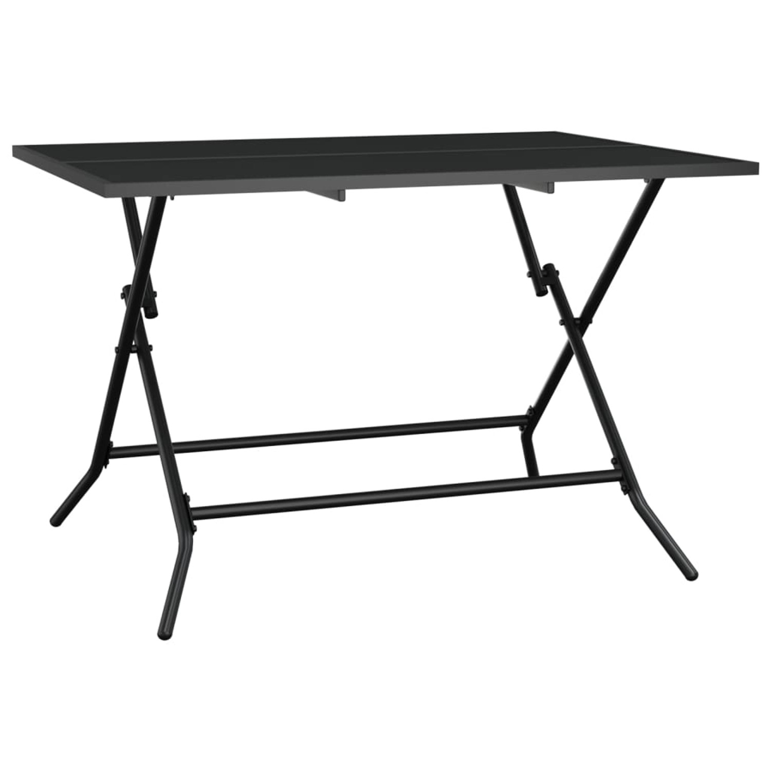 vidaXL Gartentisch Klappbar Anthrazit 110x80x72 cm Stahlgitter 362749 vidaXL Gartentisch Klappbar Anthrazit 110x80x72 cm Stahlgitter 362749 von VIDAXL