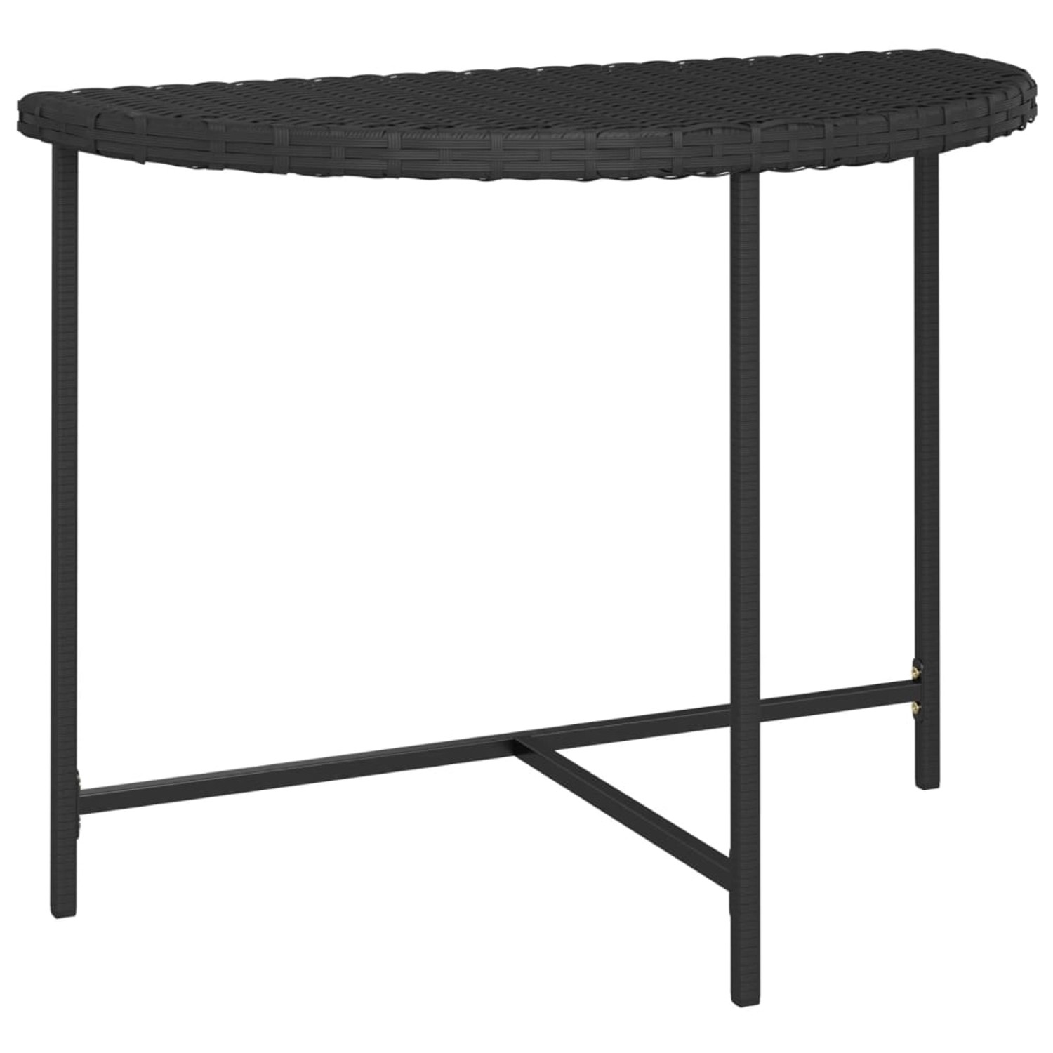 vidaXL Gartentisch Schwarz 100x50x75 cm Poly Rattan 316652 vidaXL Gartentisch Schwarz 100x50x75 cm Poly Rattan 316652 von VIDAXL