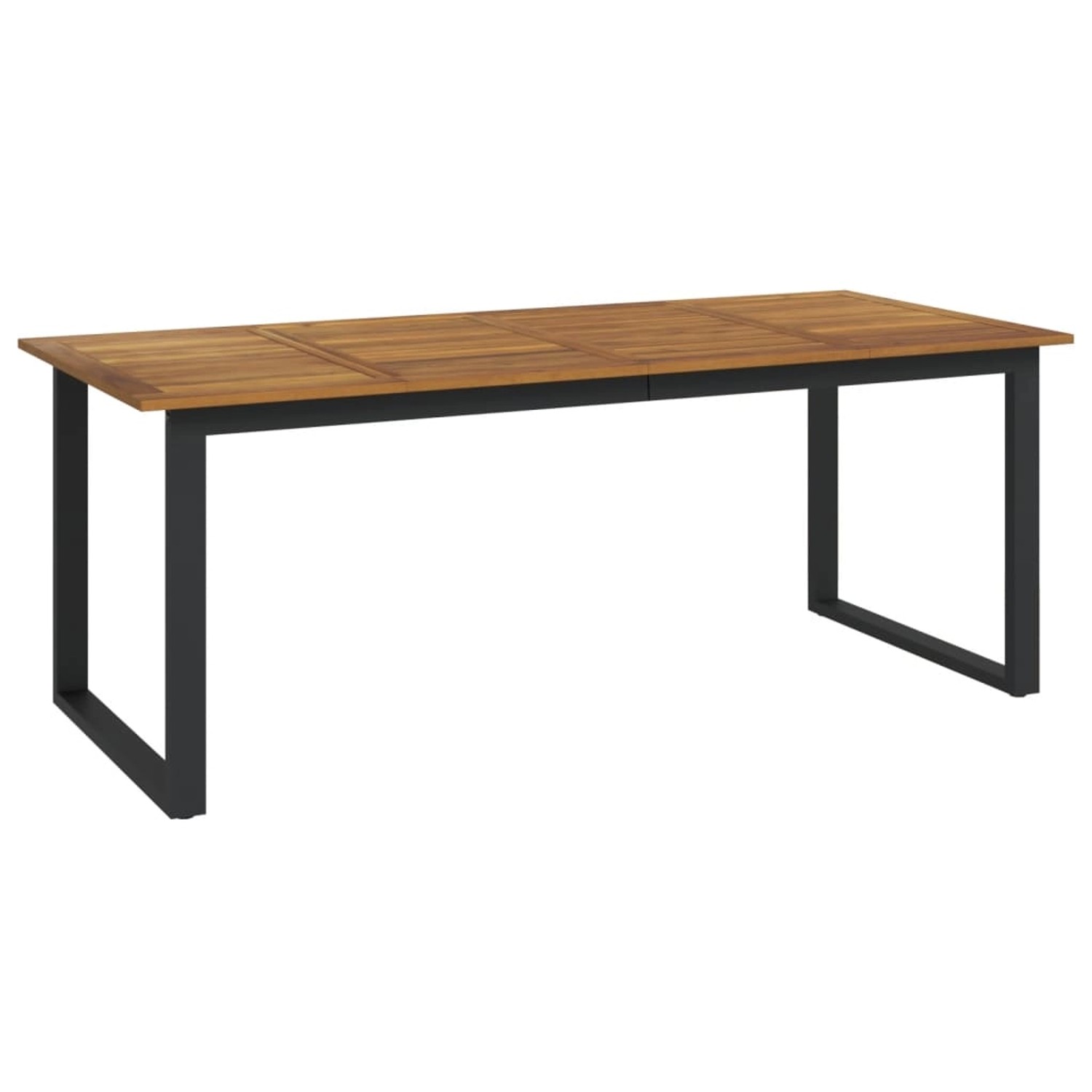 vidaXL Gartentisch mit Beinen in U-Form 200x90x75 cm Massivholz Akazie 319514 vidaXL Gartentisch mit Beinen in U-Form 200x90x75 cm Massivholz Akazie 319514 von VIDAXL